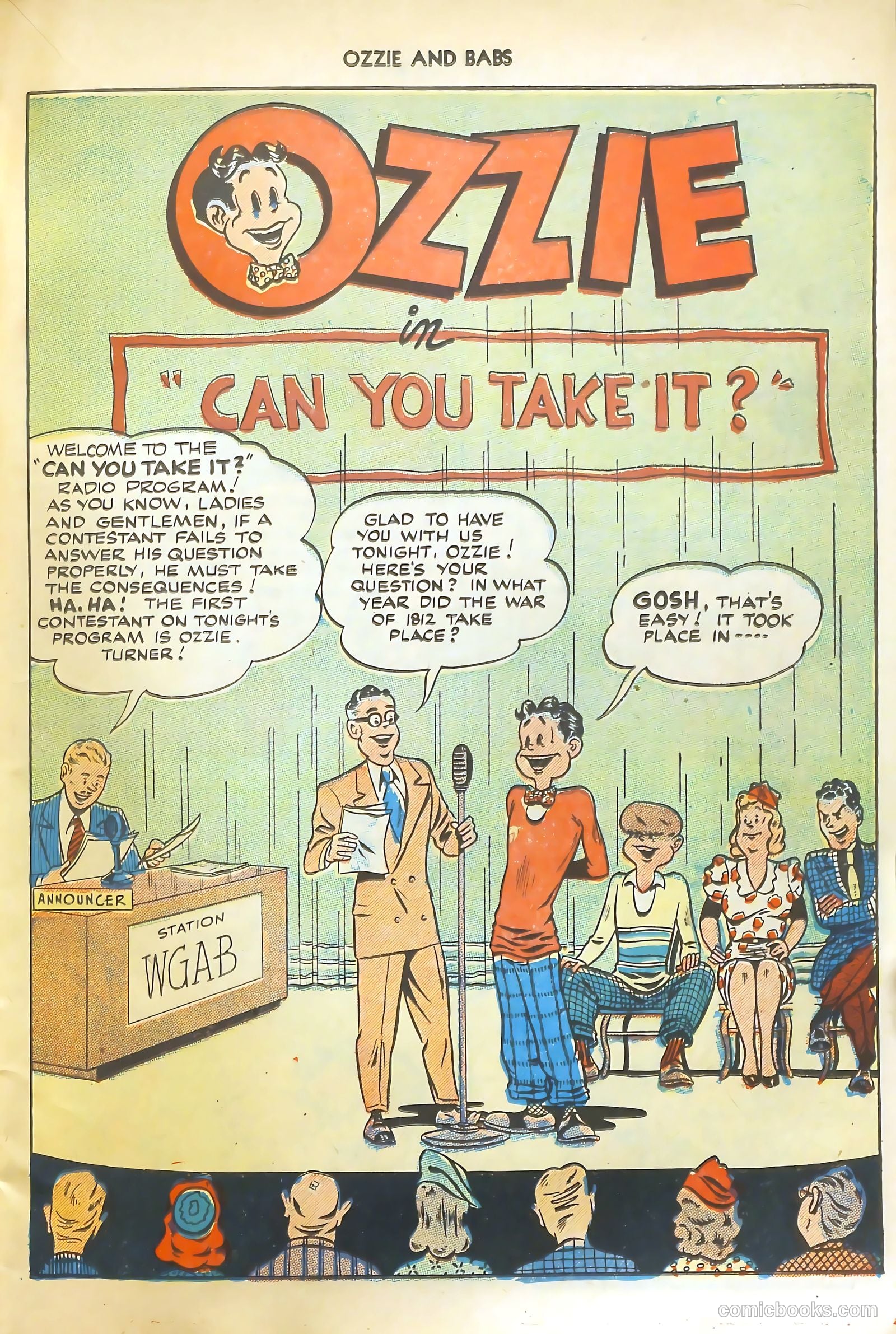 Ozzie and Babs #1 (1947) — page 15 of 52