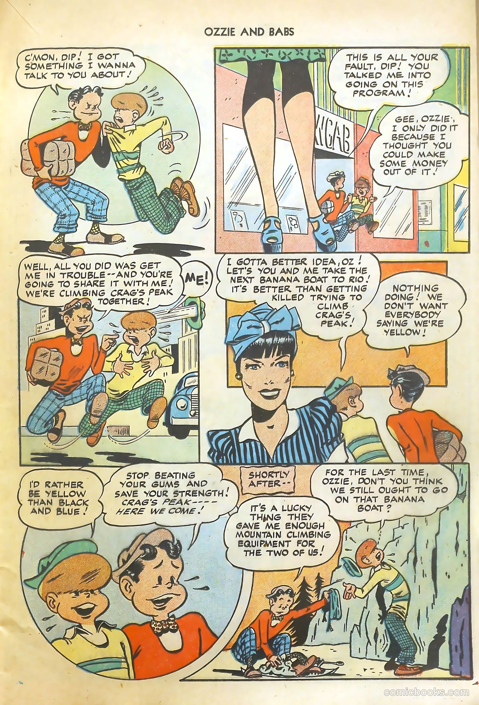 Ozzie and Babs #1 (1947) — page 17 of 52