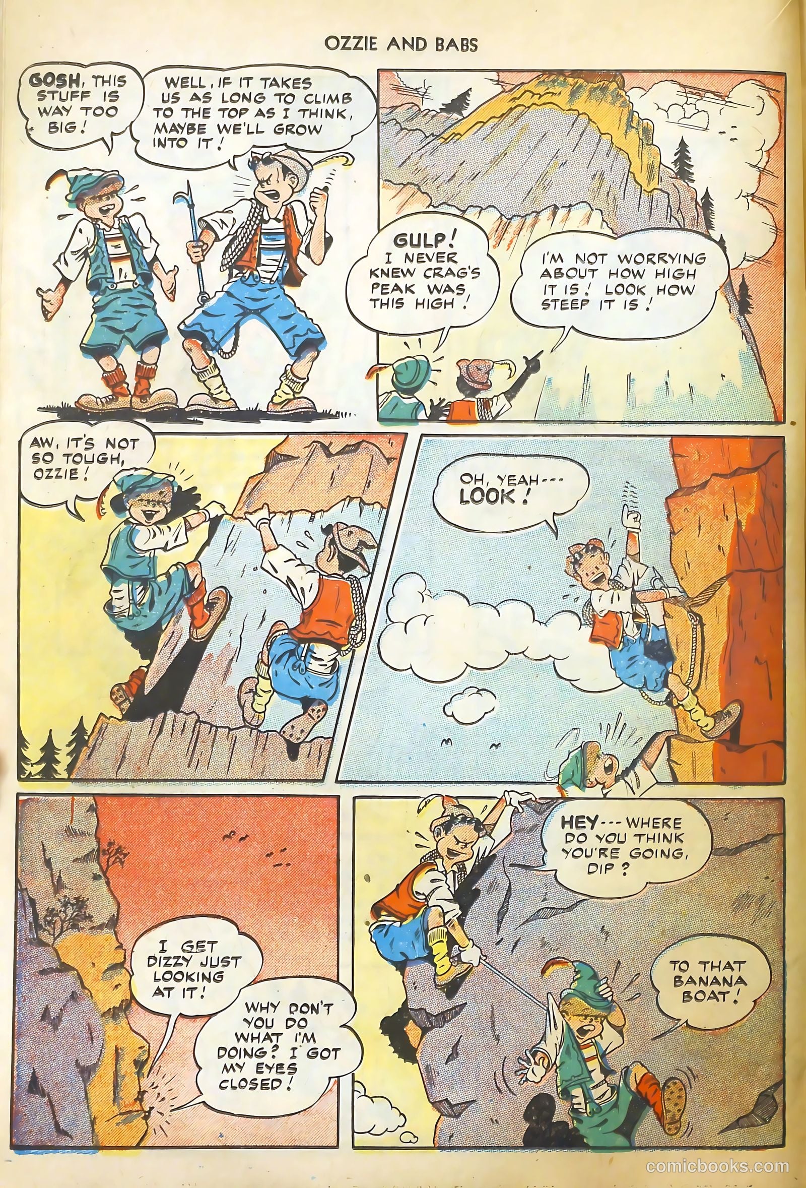 Ozzie and Babs #1 (1947) — page 18 of 52