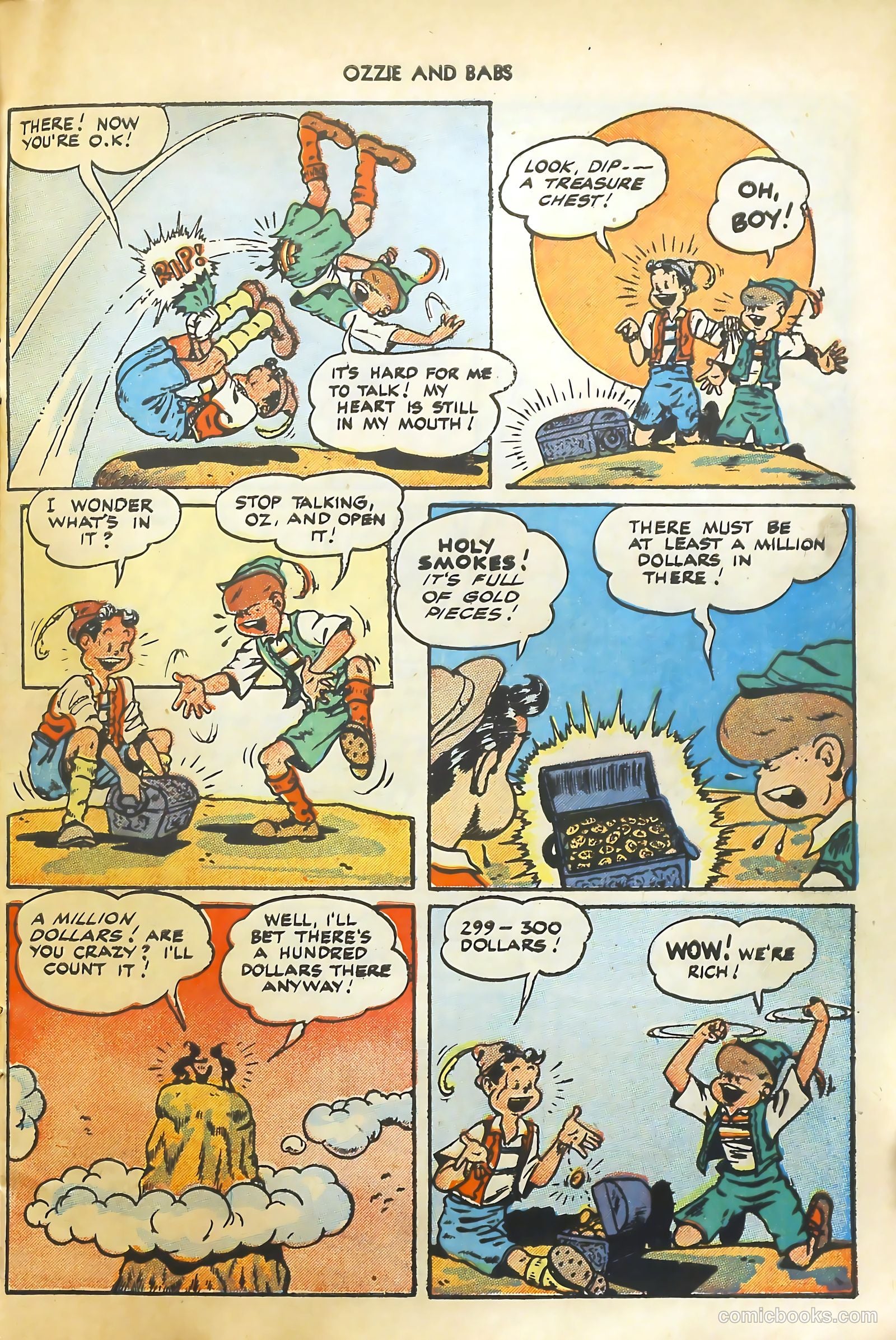 Ozzie and Babs #1 (1947) — page 21 of 52