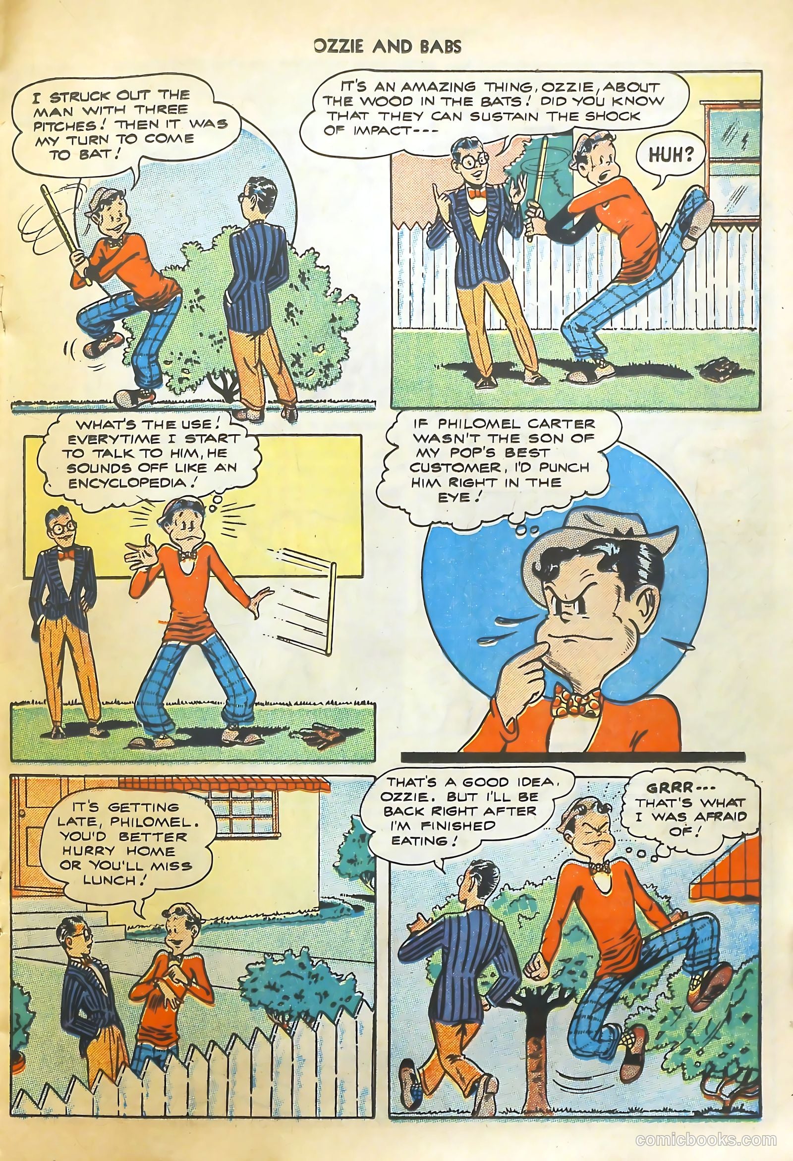 Ozzie and Babs #1 (1947) — page 25 of 52