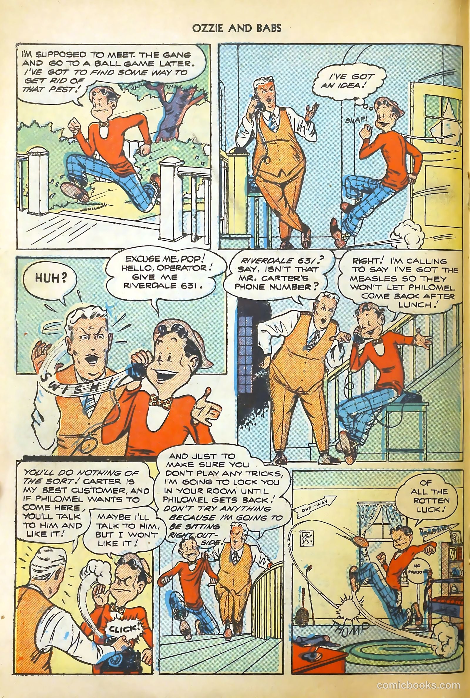 Ozzie and Babs #1 (1947) — page 26 of 52
