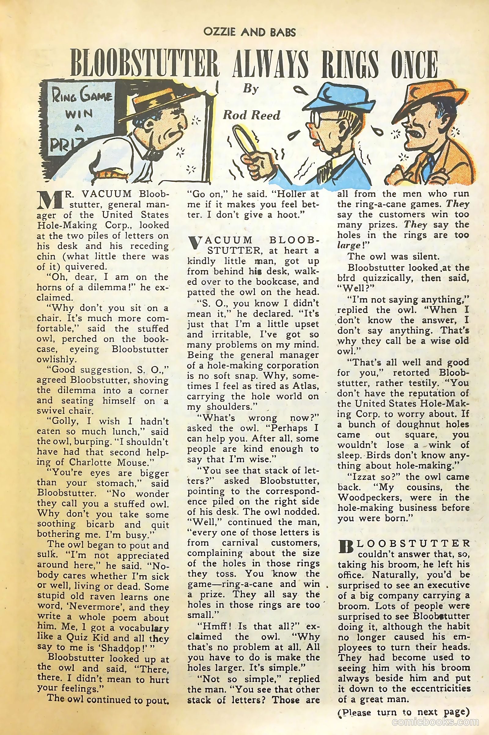 Ozzie and Babs #1 (1947) — page 31 of 52