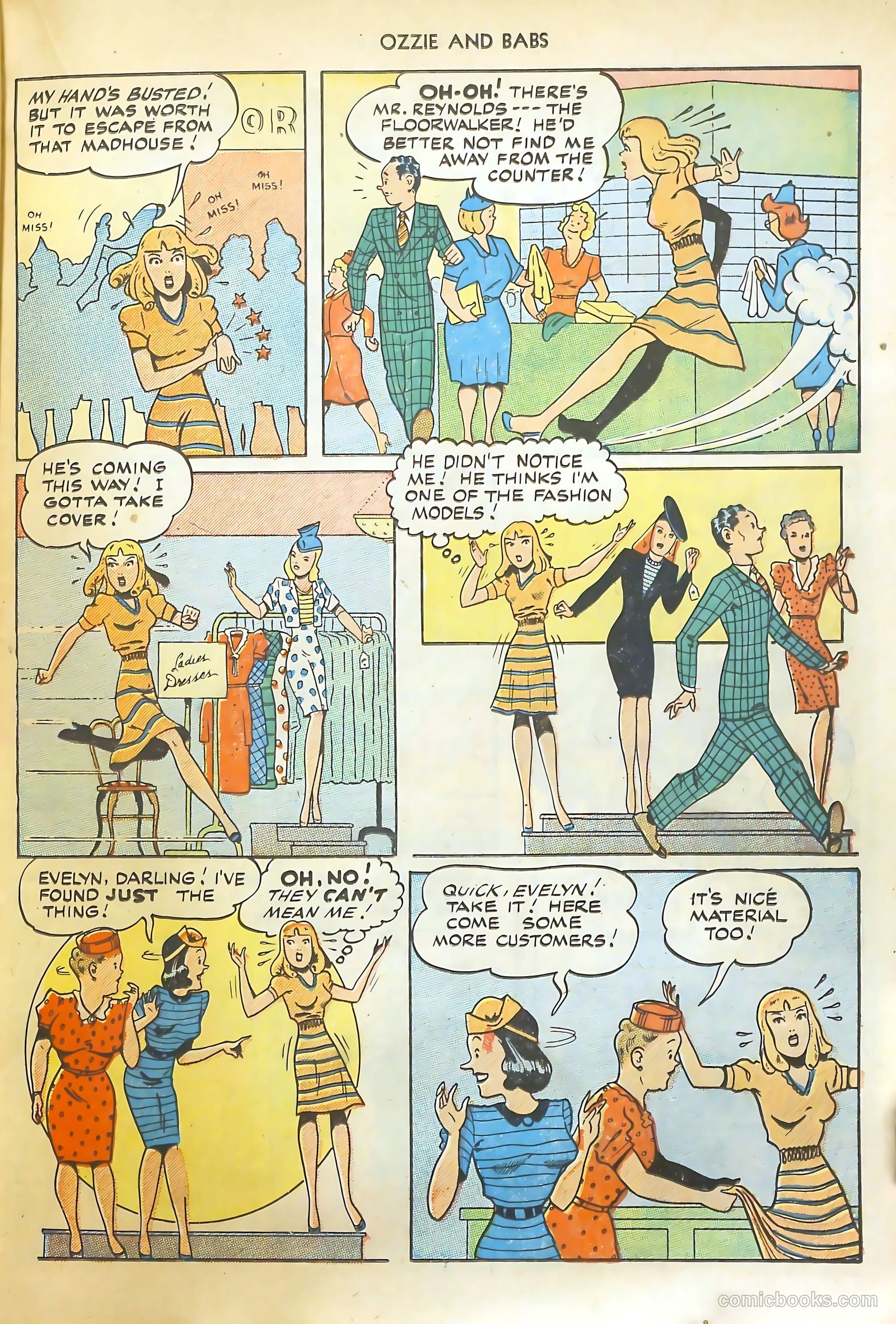 Ozzie and Babs #1 (1947) — page 39 of 52