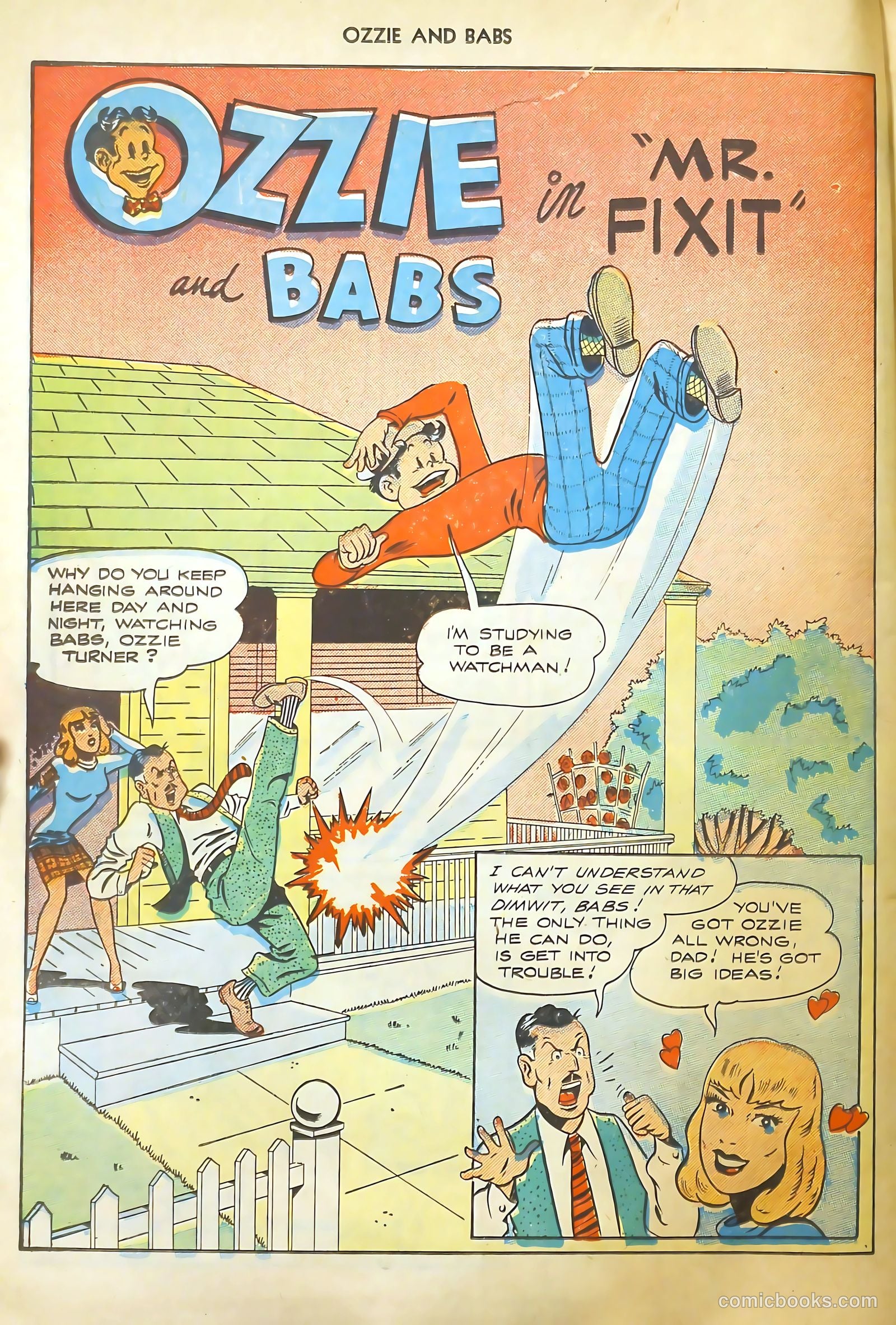 Ozzie and Babs #1 (1947) — page 42 of 52