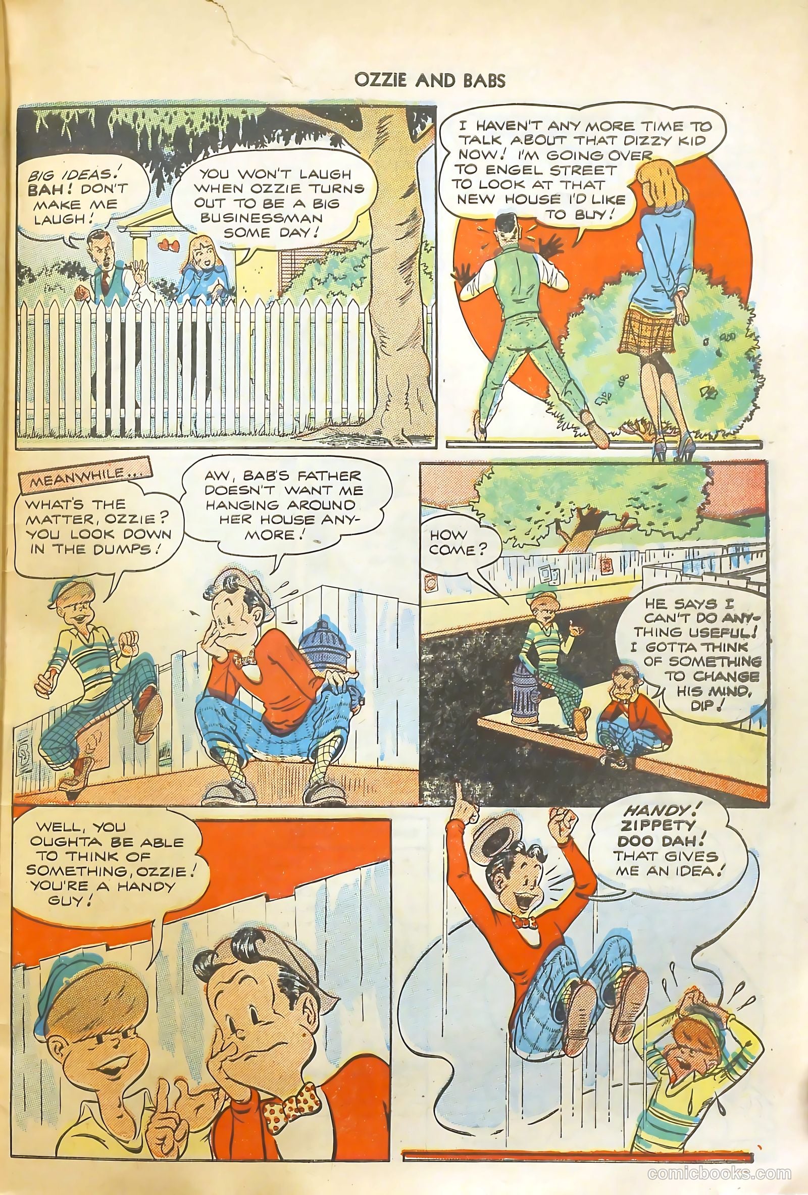 Ozzie and Babs #1 (1947) — page 43 of 52