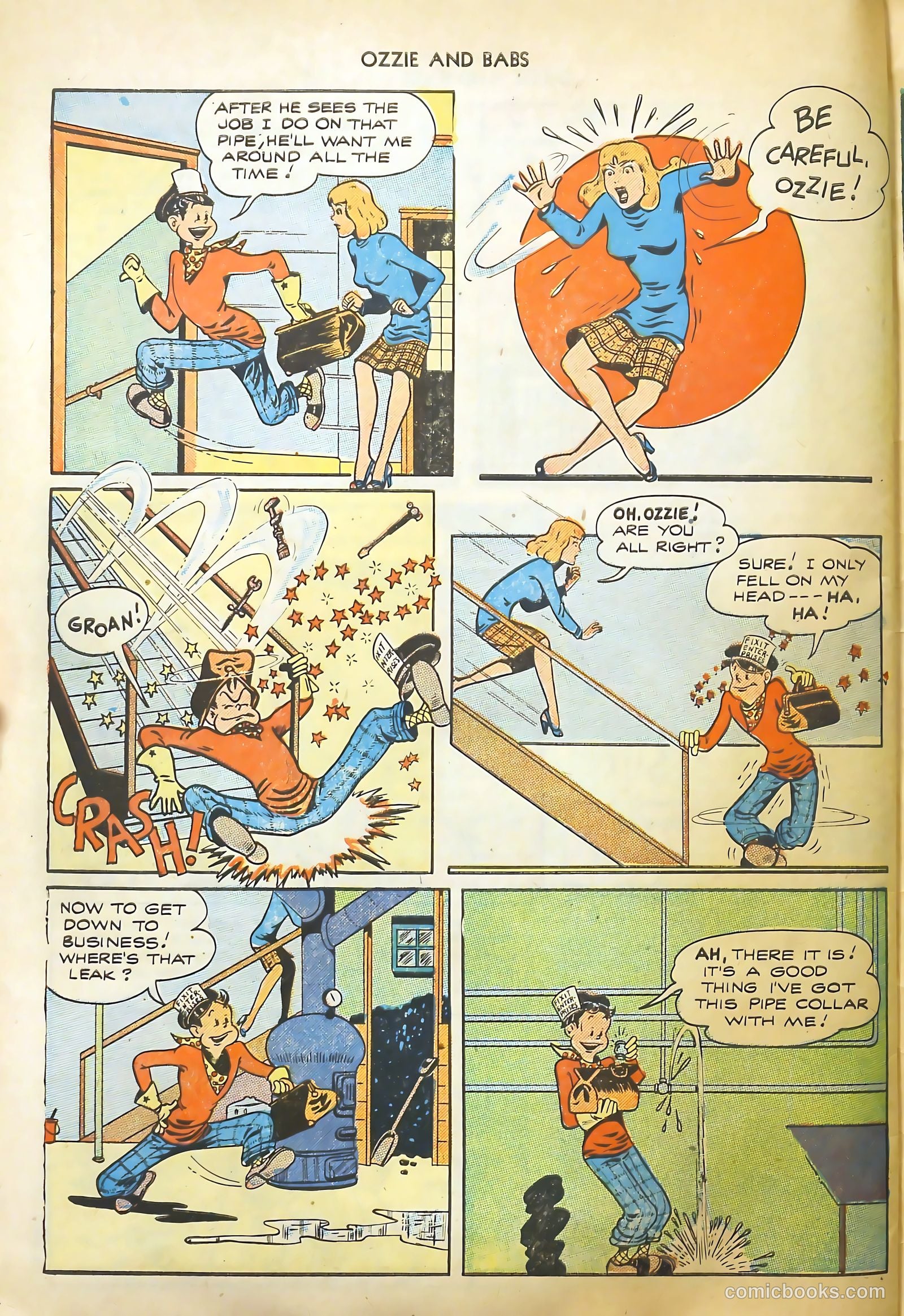 Ozzie and Babs #1 (1947) — page 46 of 52