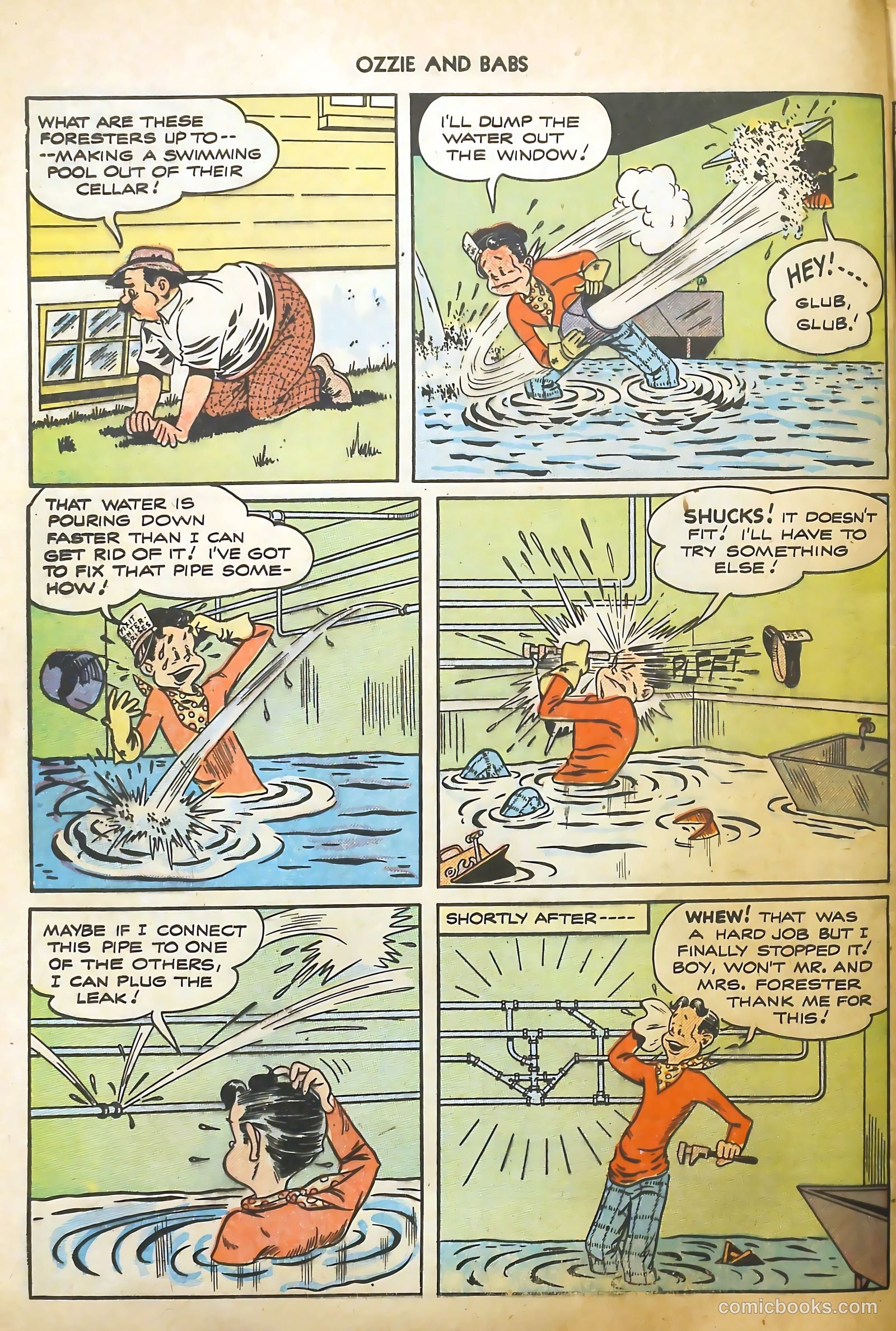 Ozzie and Babs #1 (1947) — page 48 of 52