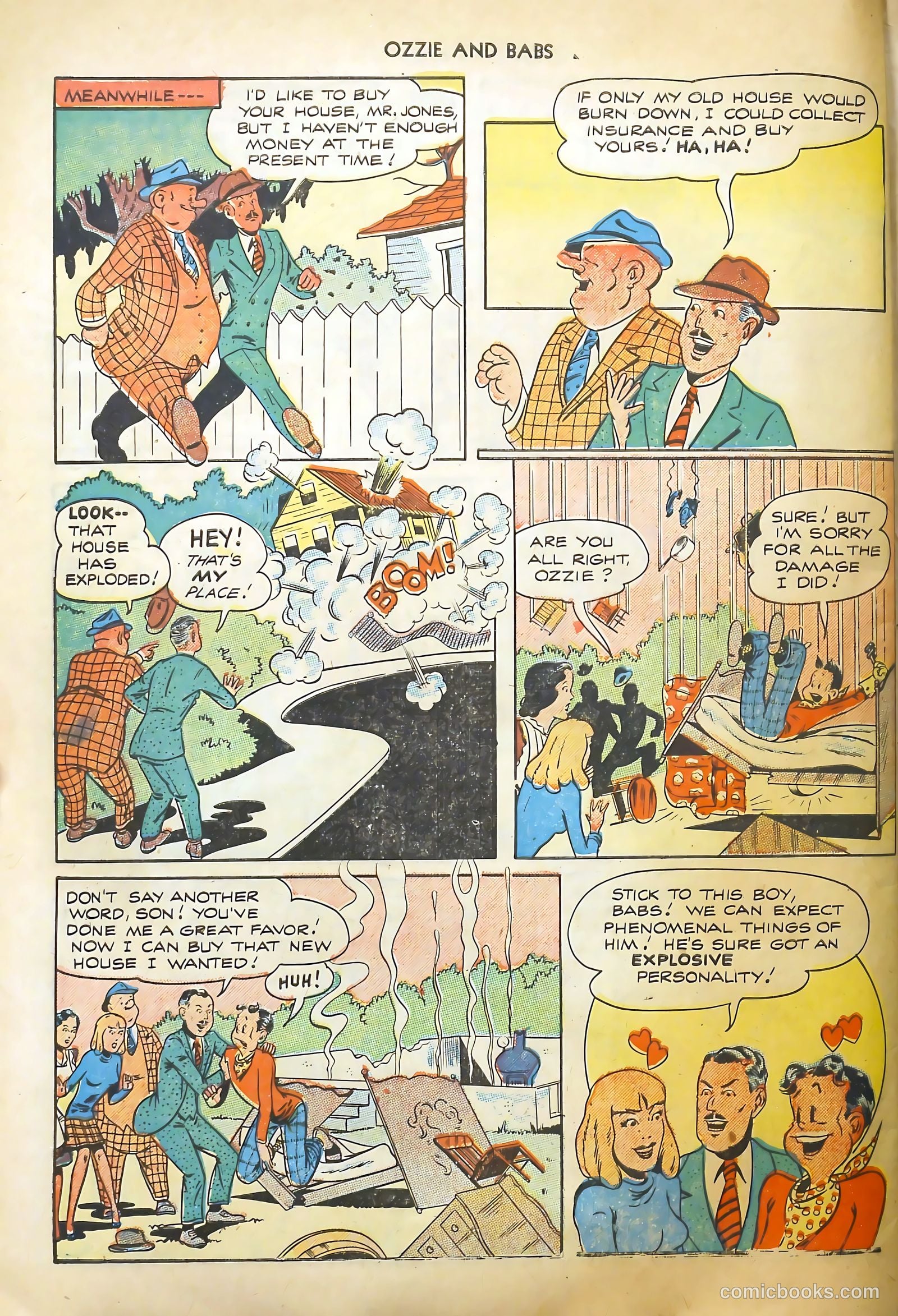 Ozzie and Babs #1 (1947) — page 50 of 52
