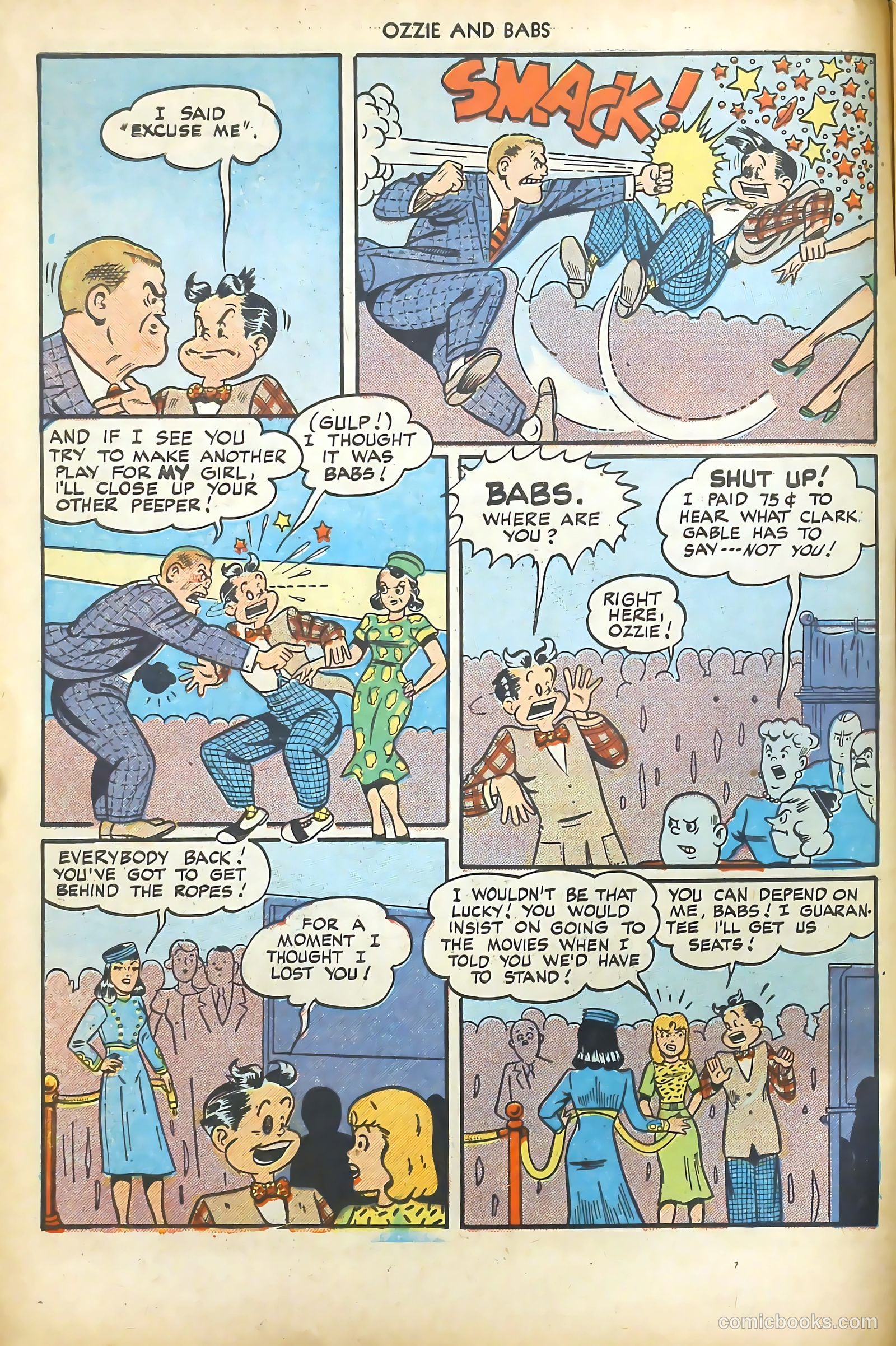 Ozzie and Babs #10 (1949) — page 6 of 52