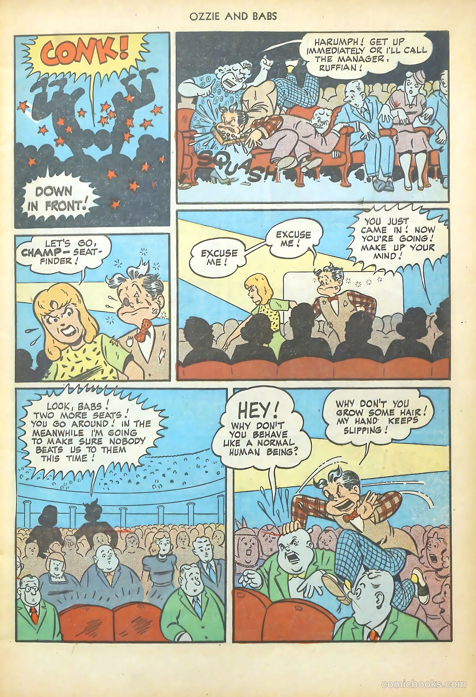 Ozzie and Babs #10 (1949) — page 9 of 52