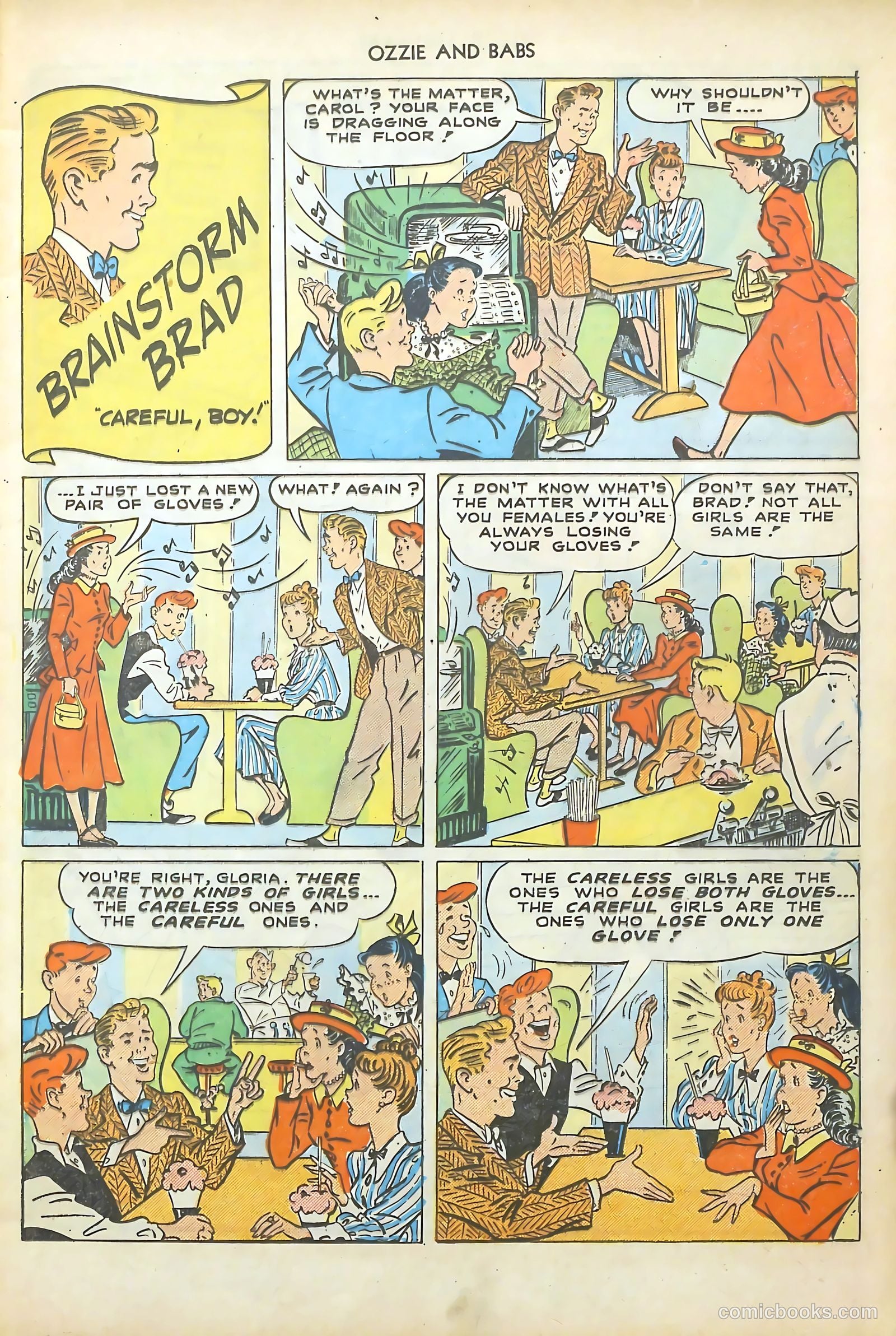 Ozzie and Babs #10 (1949) — page 13 of 52