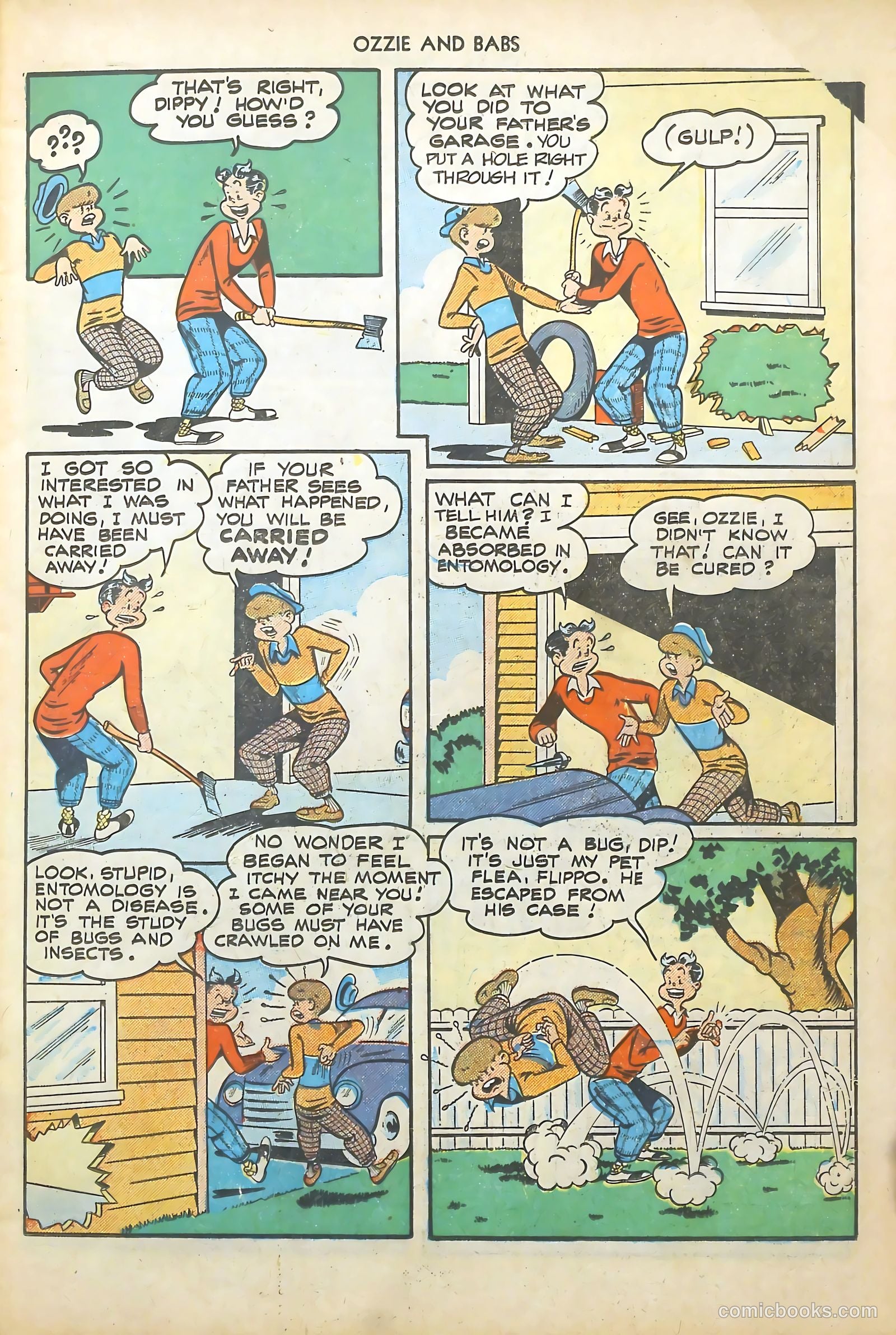 Ozzie and Babs #10 (1949) — page 15 of 52