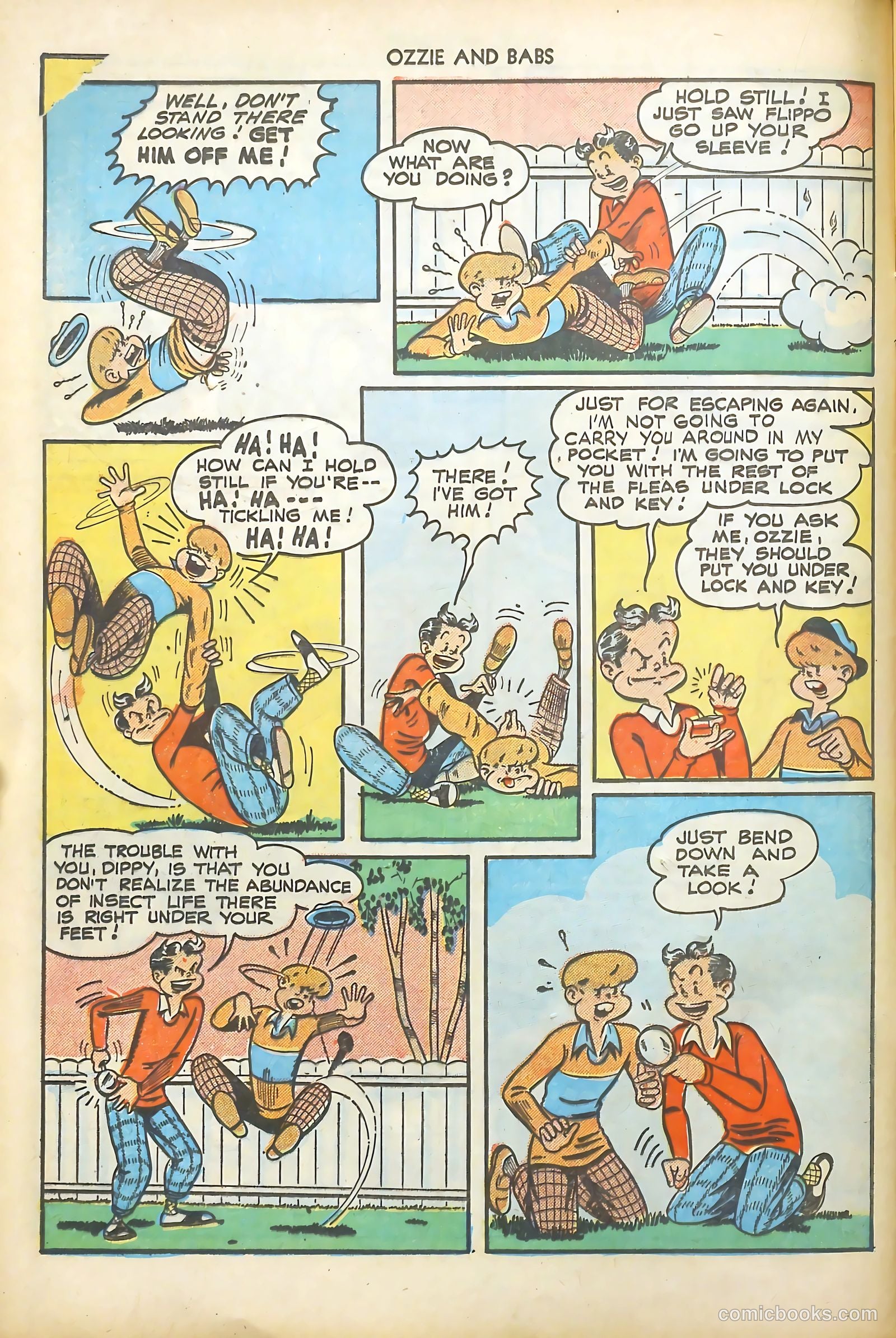 Ozzie and Babs #10 (1949) — page 16 of 52