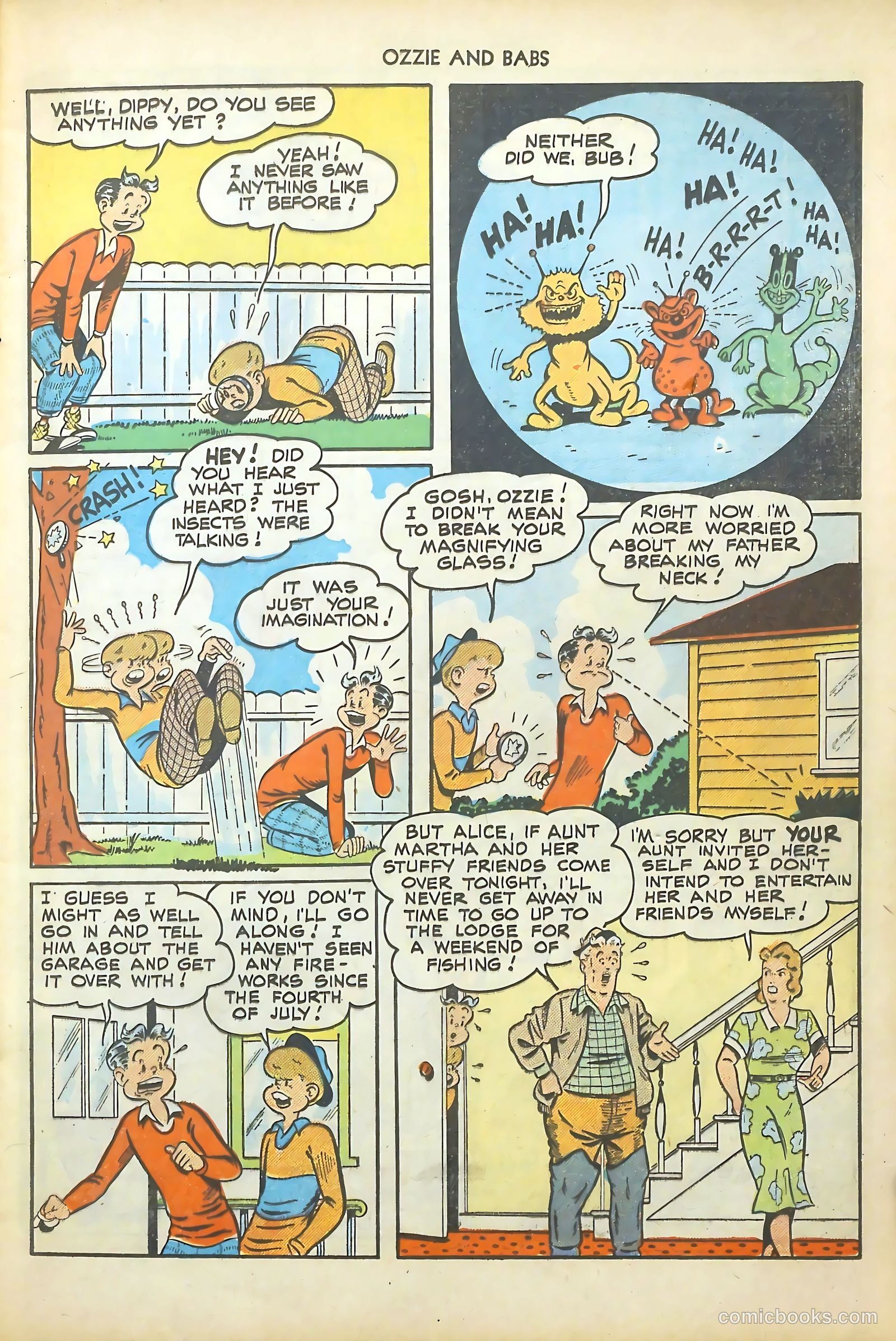 Ozzie and Babs #10 (1949) — page 17 of 52