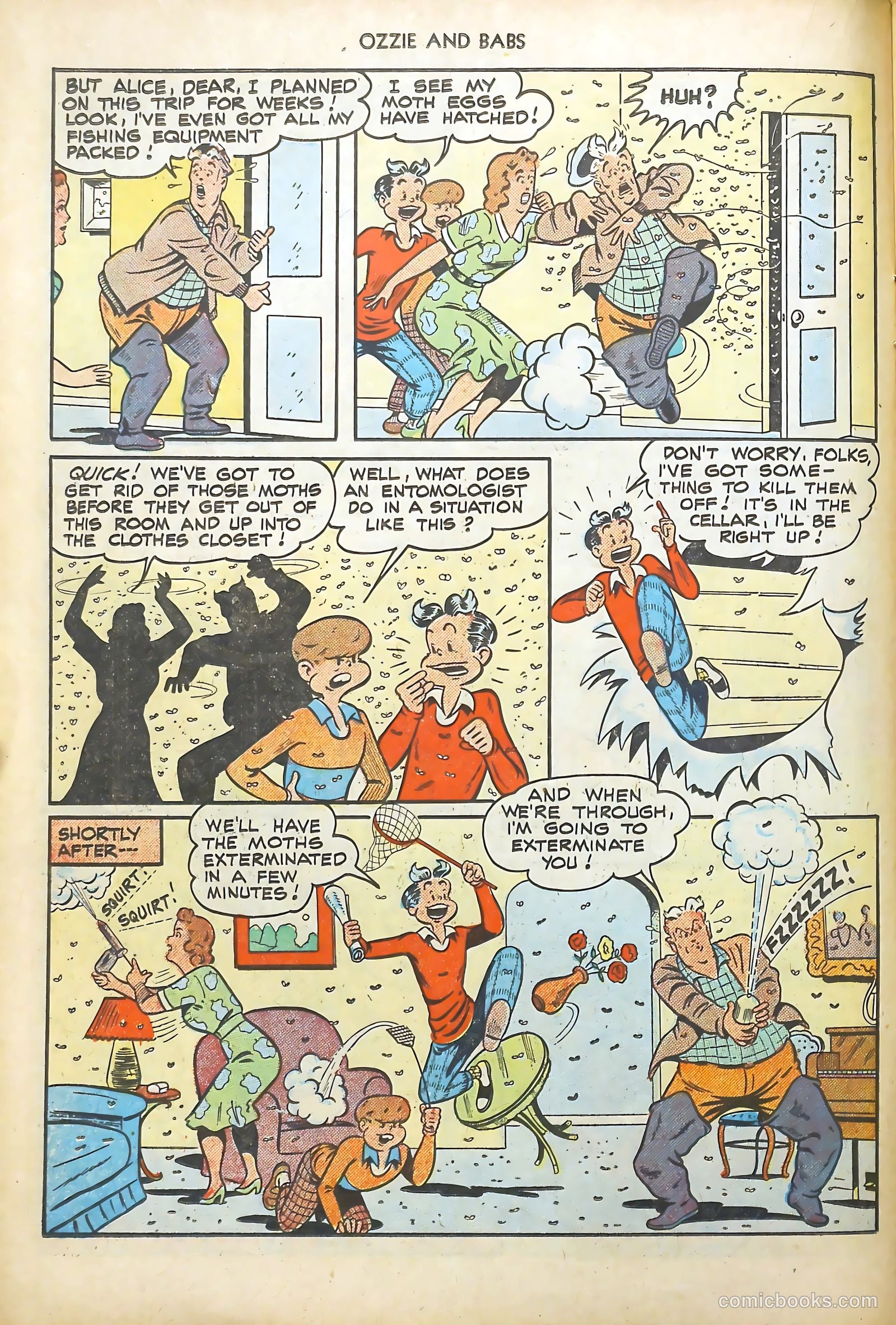 Ozzie and Babs #10 (1949) — page 18 of 52