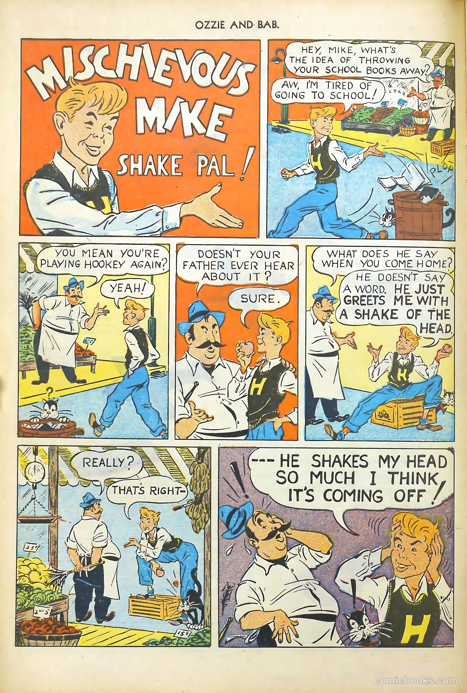 Ozzie and Babs #10 (1949) — page 22 of 52