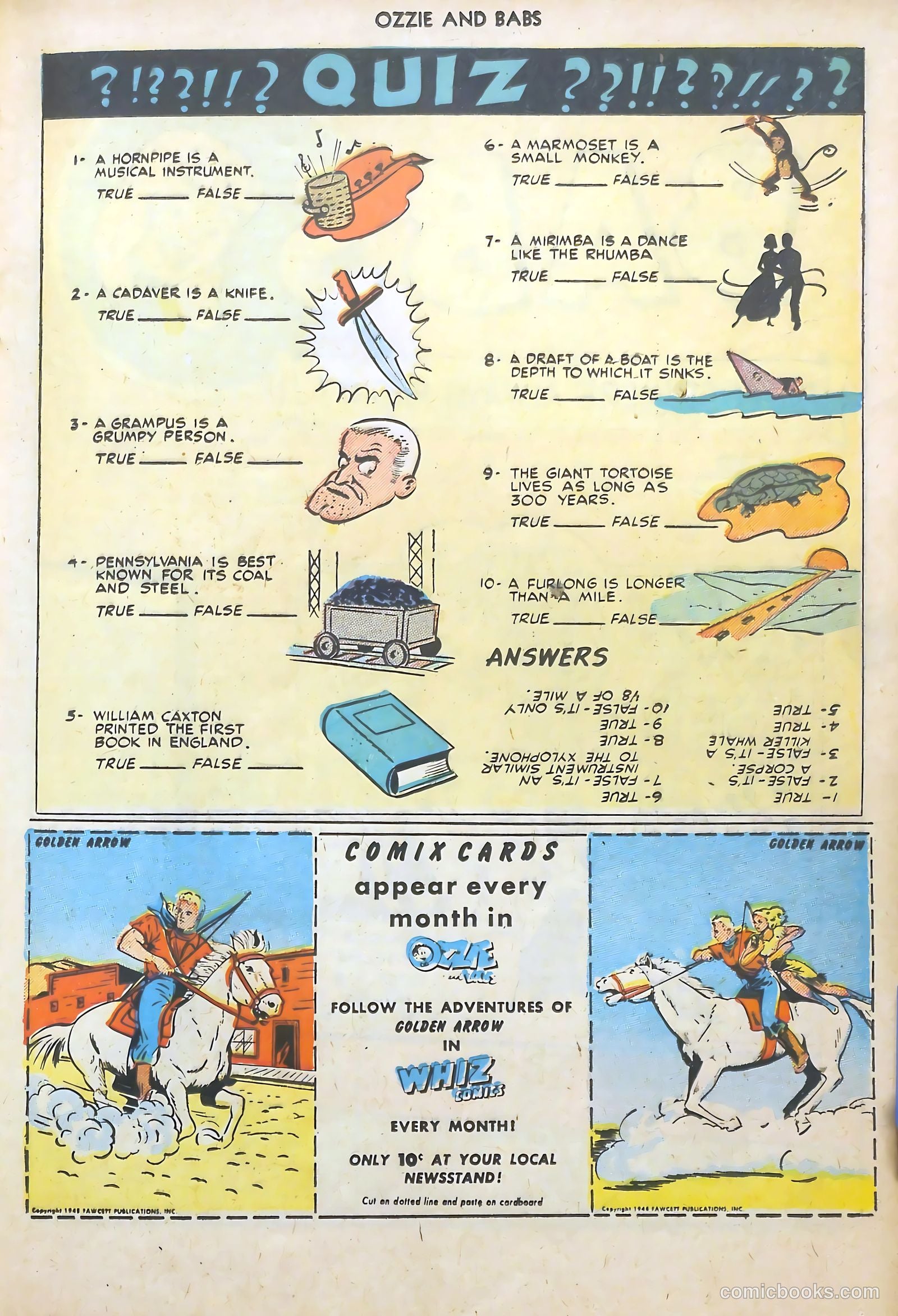 Ozzie and Babs #10 (1949) — page 25 of 52