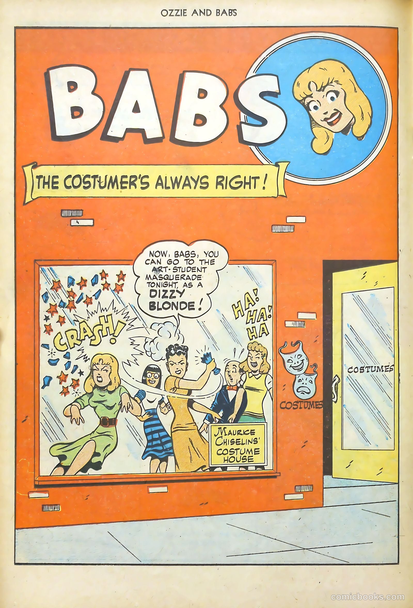 Ozzie and Babs #10 (1949) — page 26 of 52