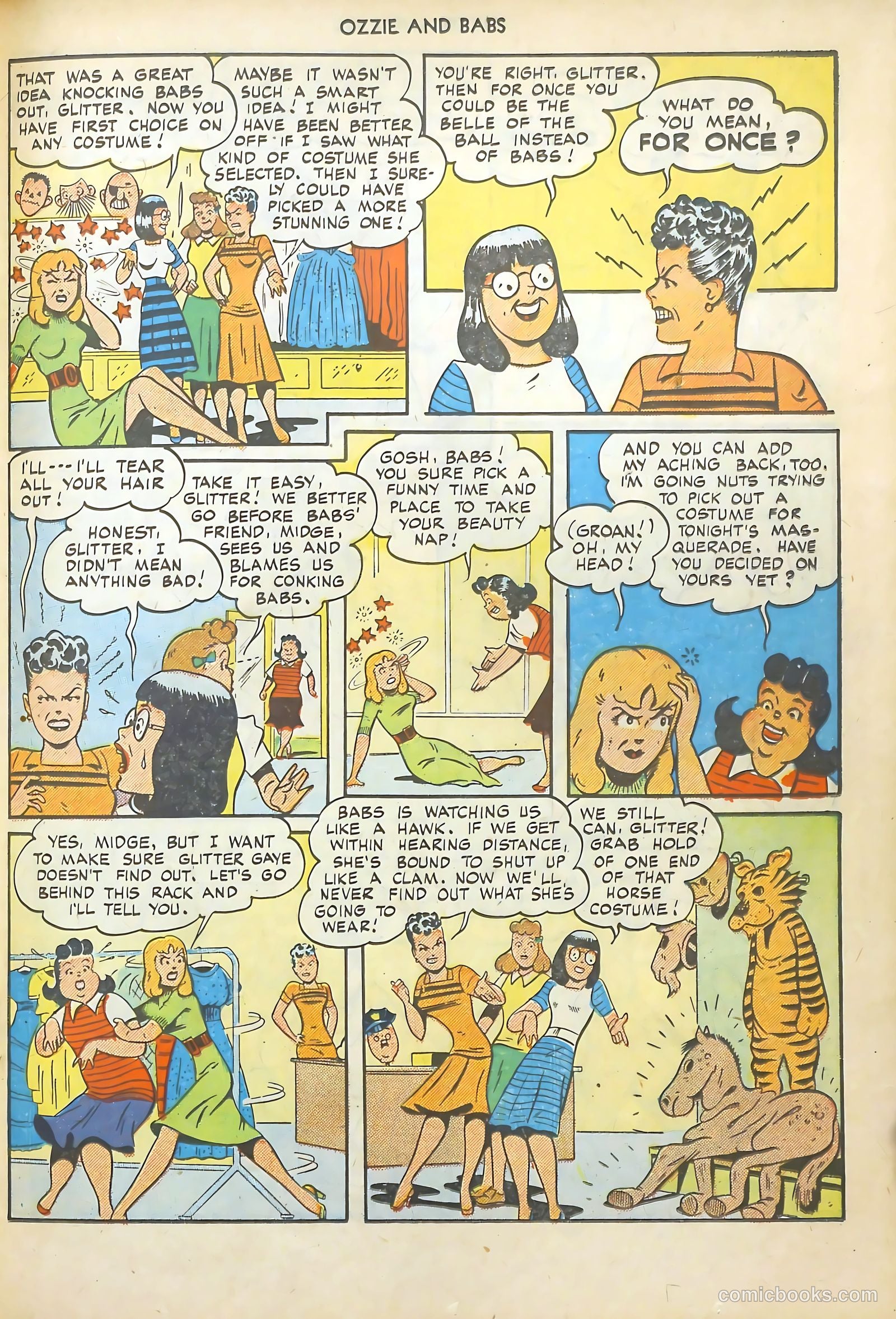 Ozzie and Babs #10 (1949) — page 27 of 52