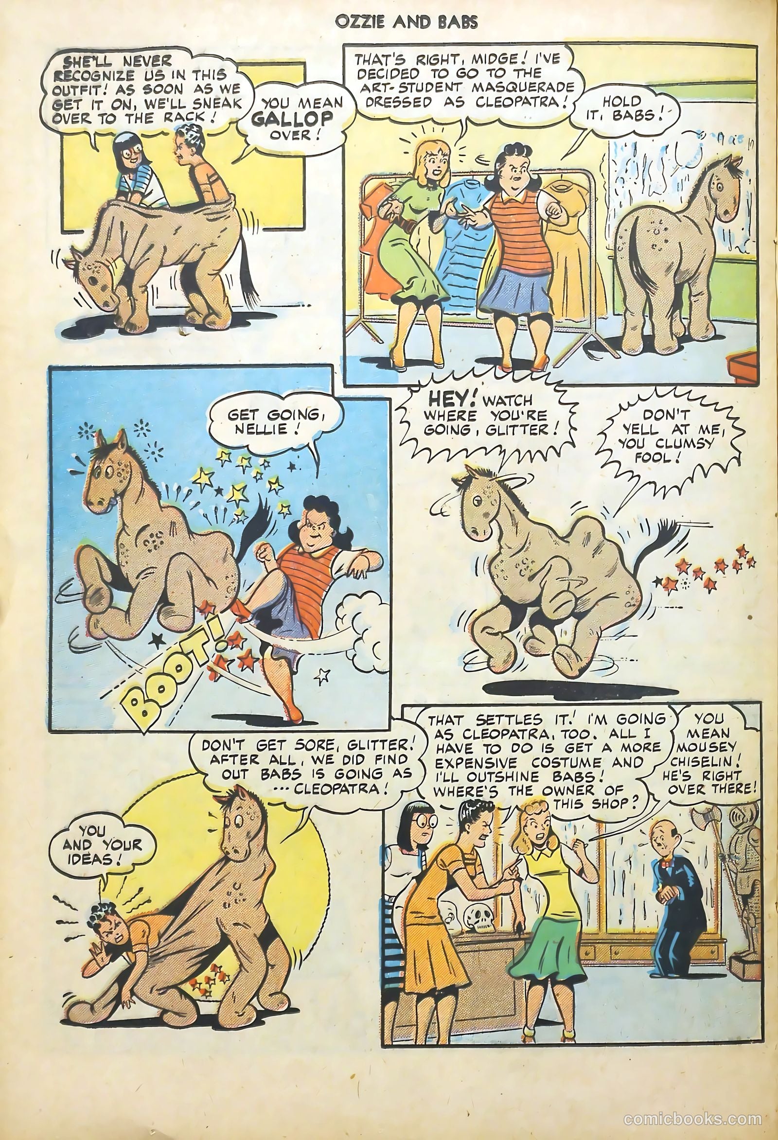 Ozzie and Babs #10 (1949) — page 28 of 52
