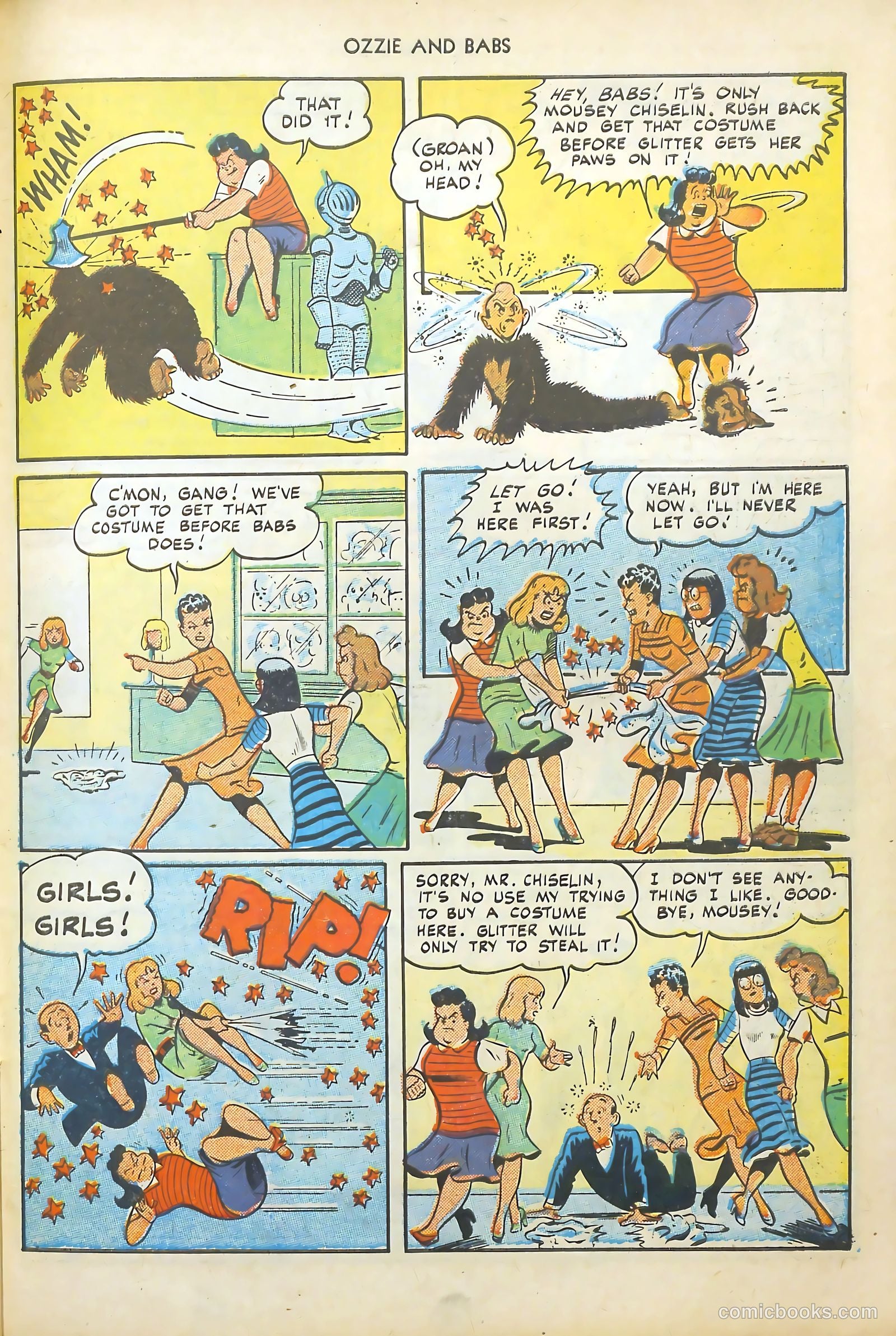 Ozzie and Babs #10 (1949) — page 31 of 52