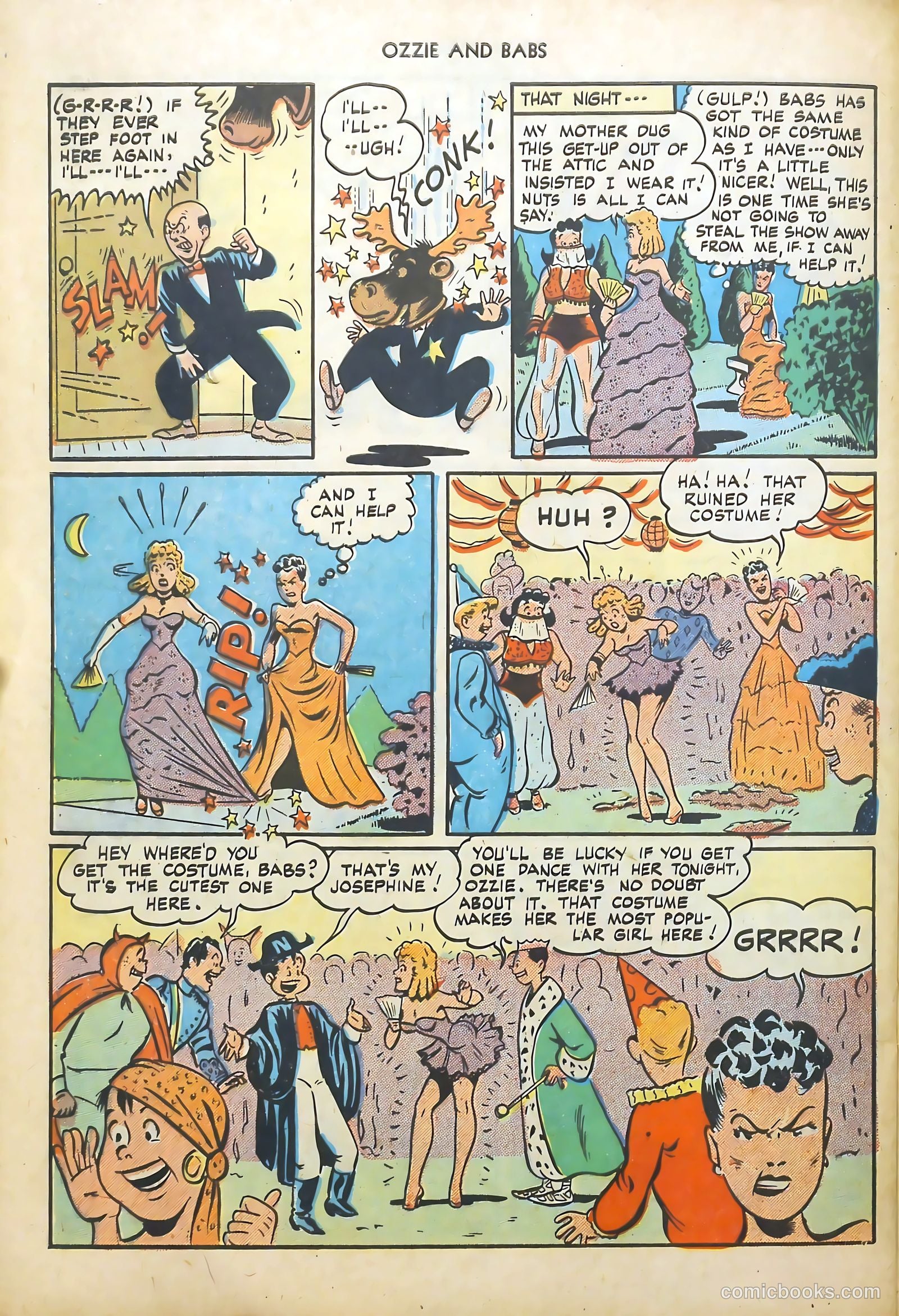 Ozzie and Babs #10 (1949) — page 32 of 52