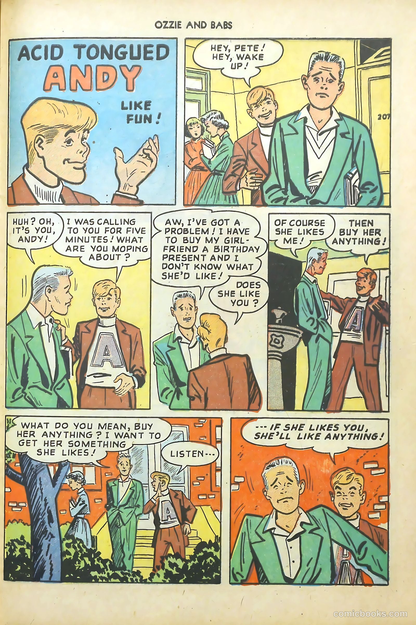 Ozzie and Babs #10 (1949) — page 33 of 52