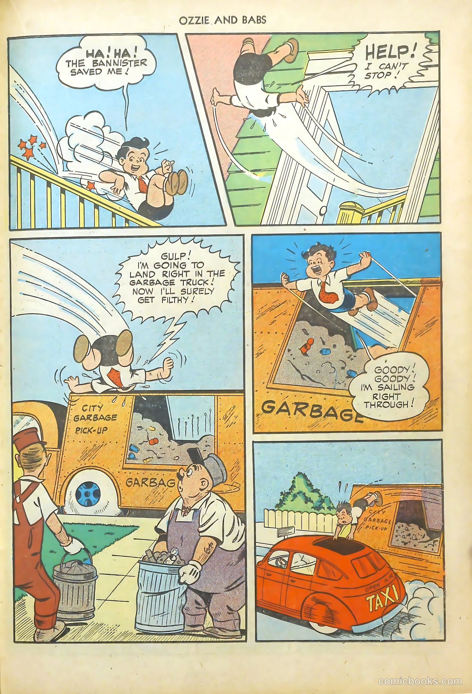 Ozzie and Babs #10 (1949) — page 35 of 52