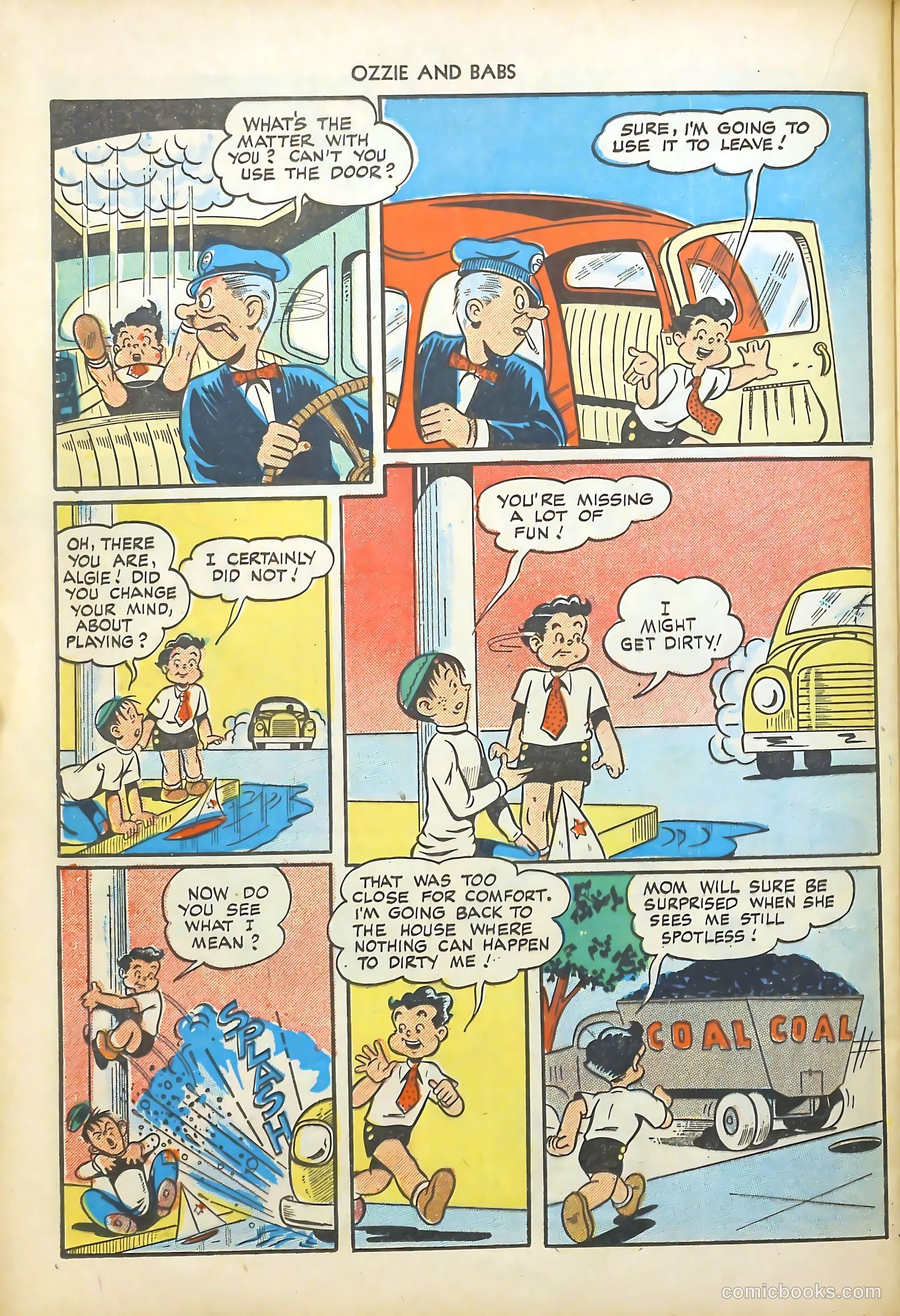 Ozzie and Babs #10 (1949) — page 36 of 52