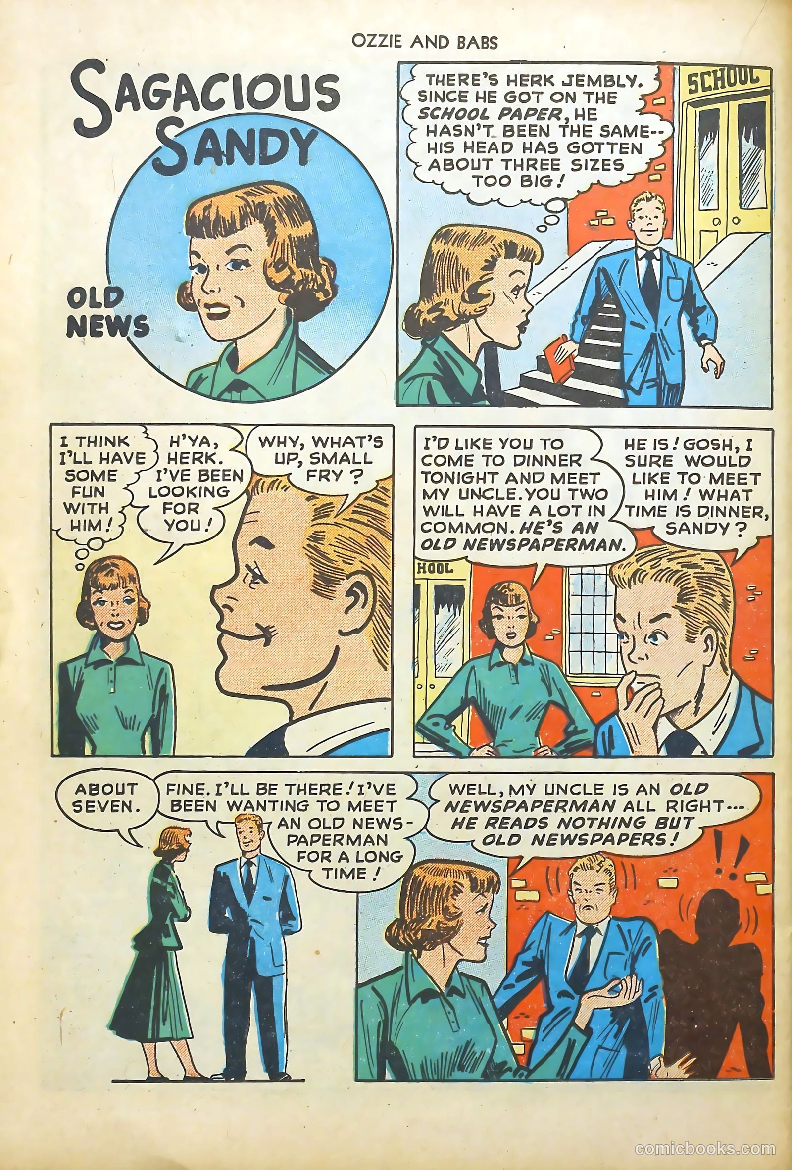 Ozzie and Babs #10 (1949) — page 38 of 52