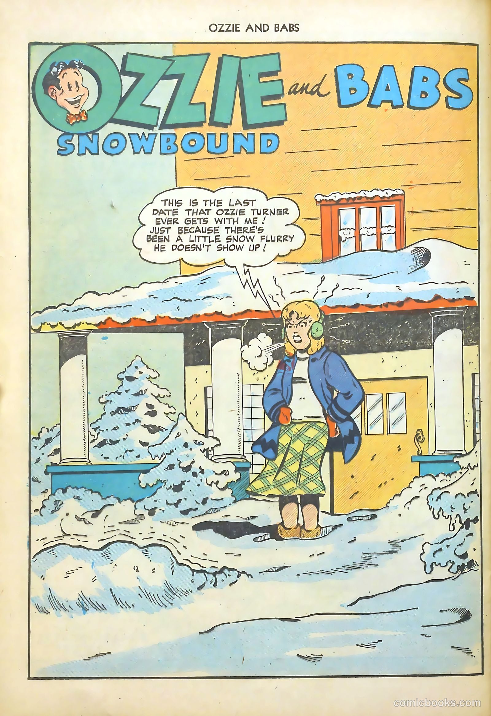 Ozzie and Babs #10 (1949) — page 40 of 52