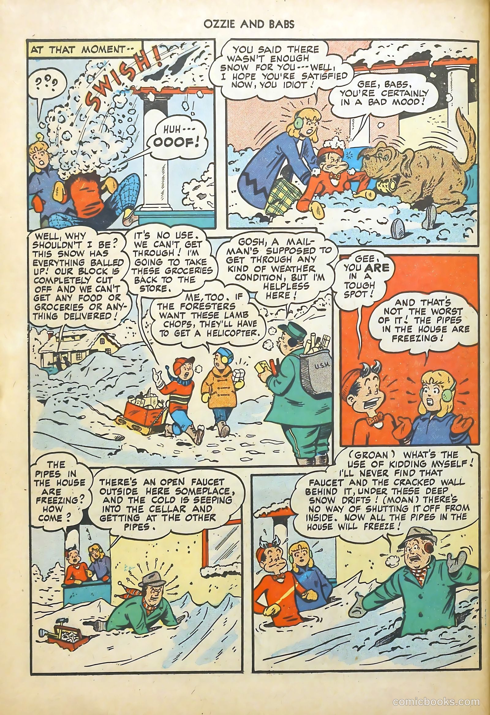 Ozzie and Babs #10 (1949) — page 42 of 52