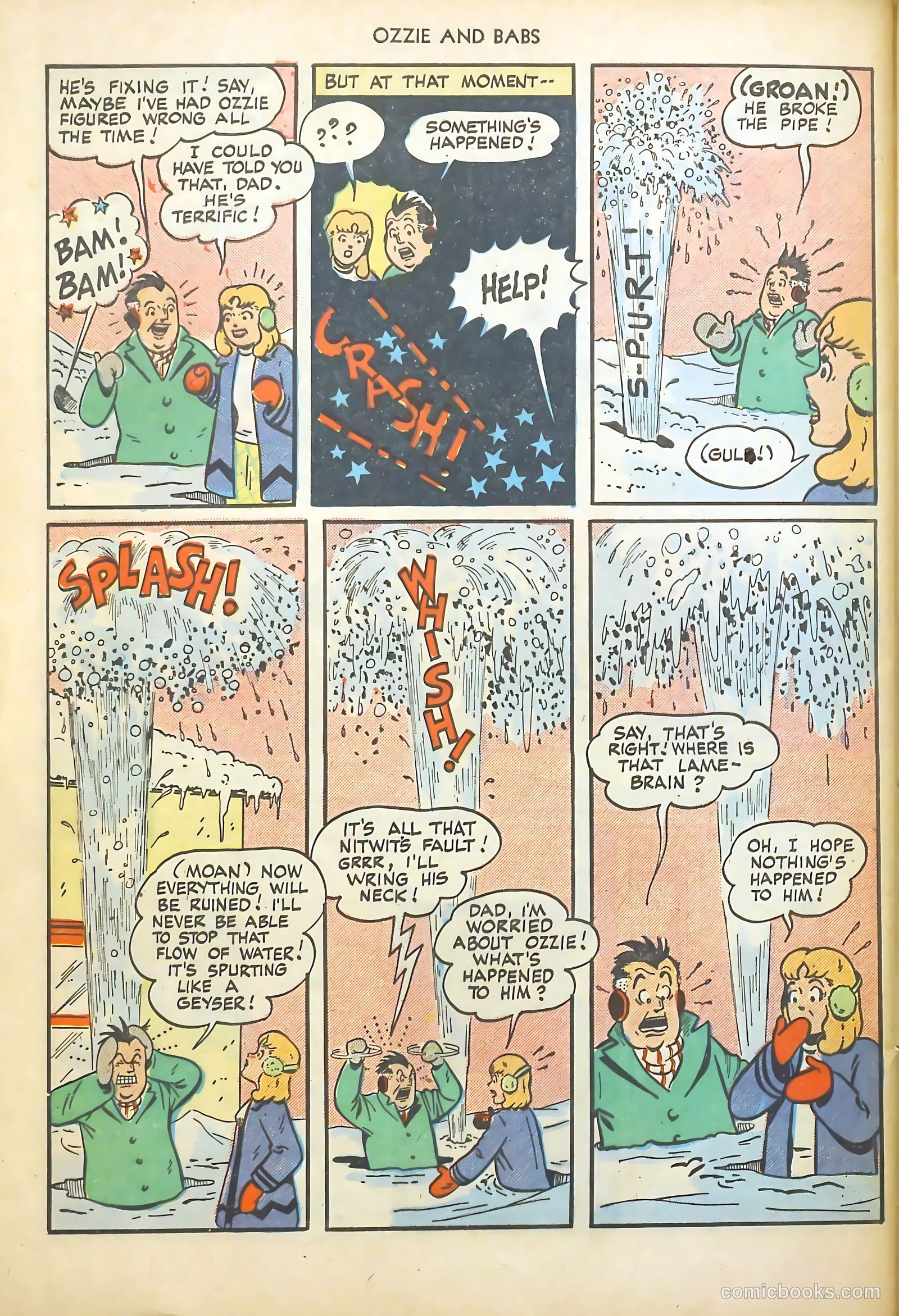 Ozzie and Babs #10 (1949) — page 44 of 52
