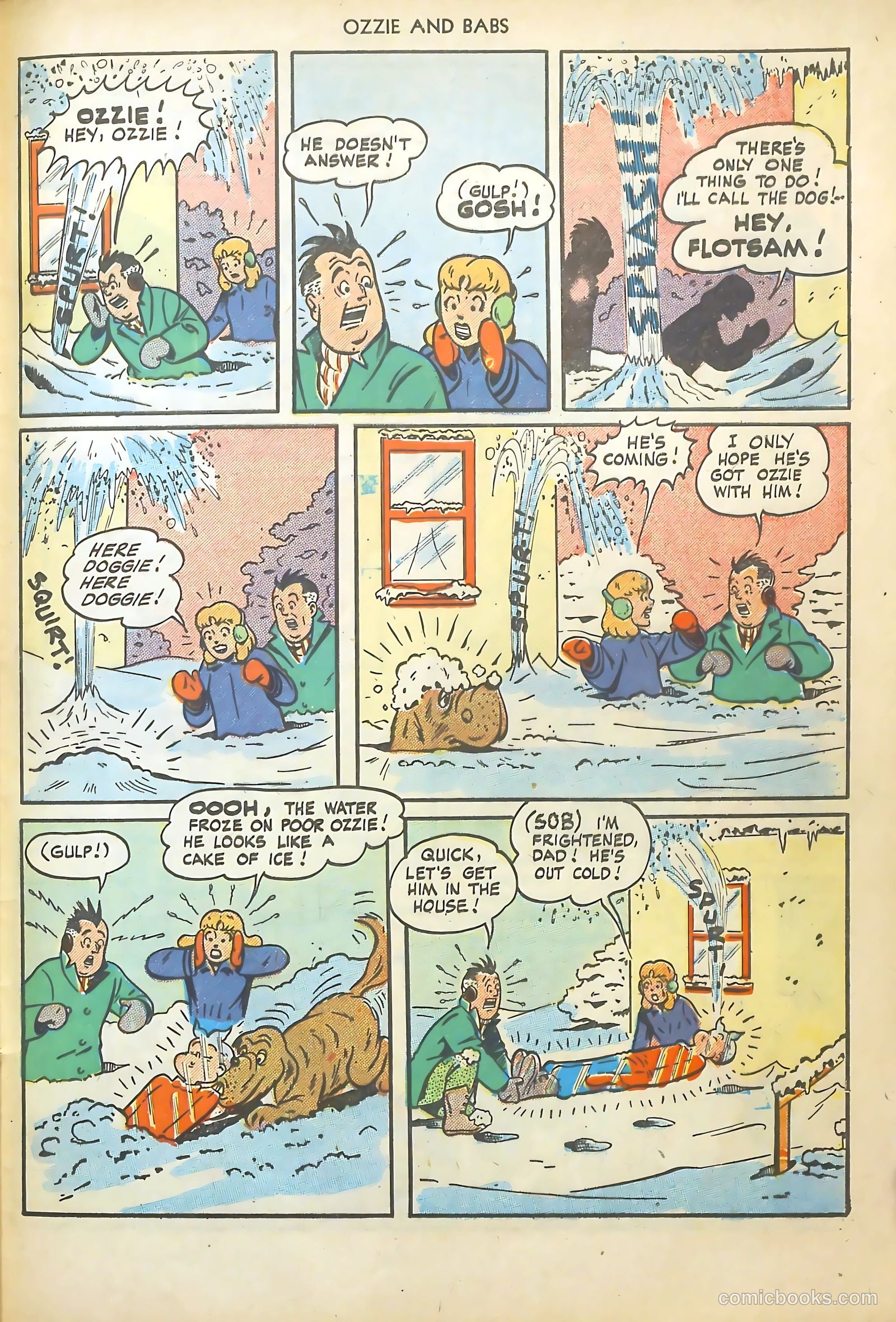 Ozzie and Babs #10 (1949) — page 45 of 52