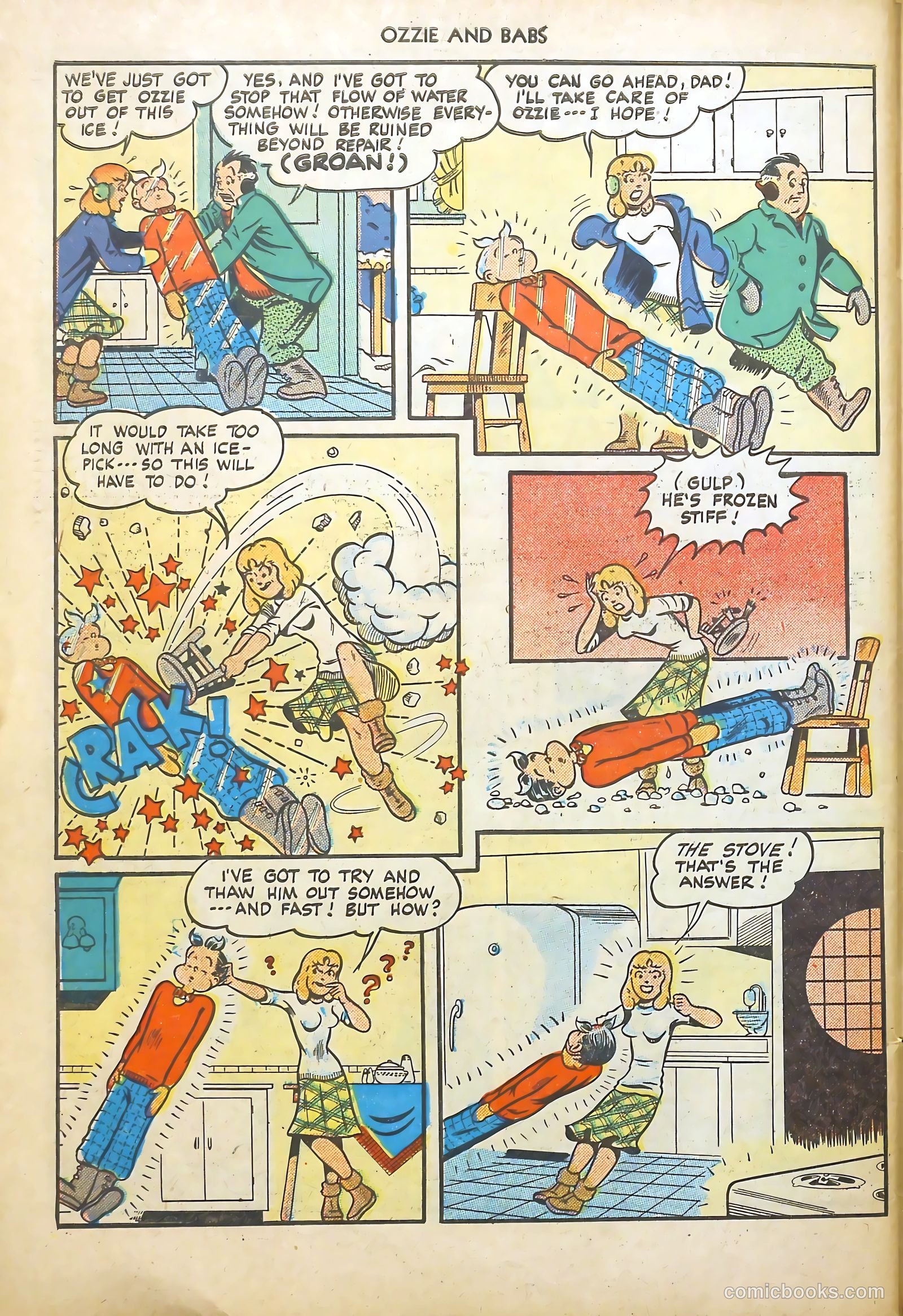 Ozzie and Babs #10 (1949) — page 46 of 52