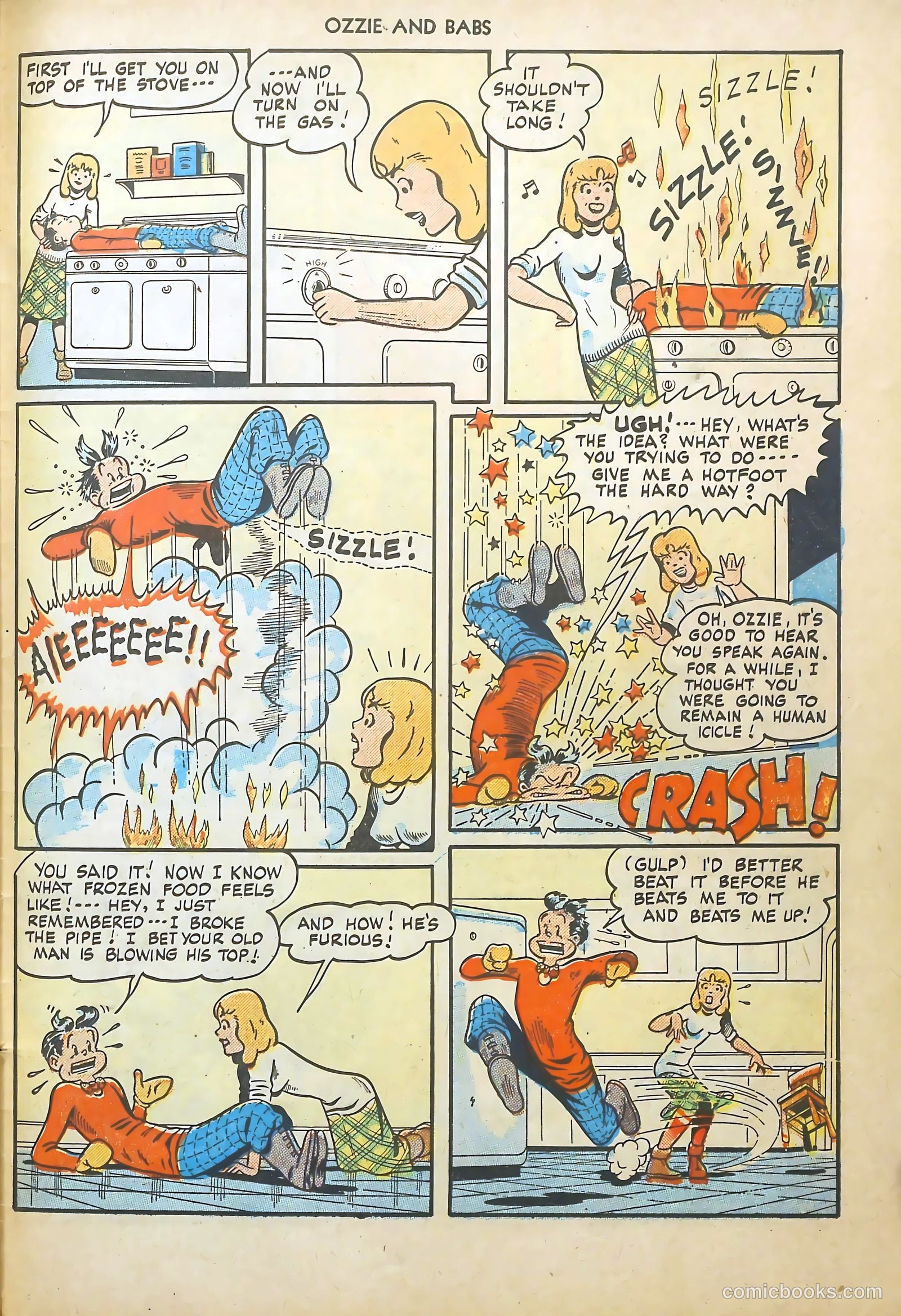 Ozzie and Babs #10 (1949) — page 47 of 52