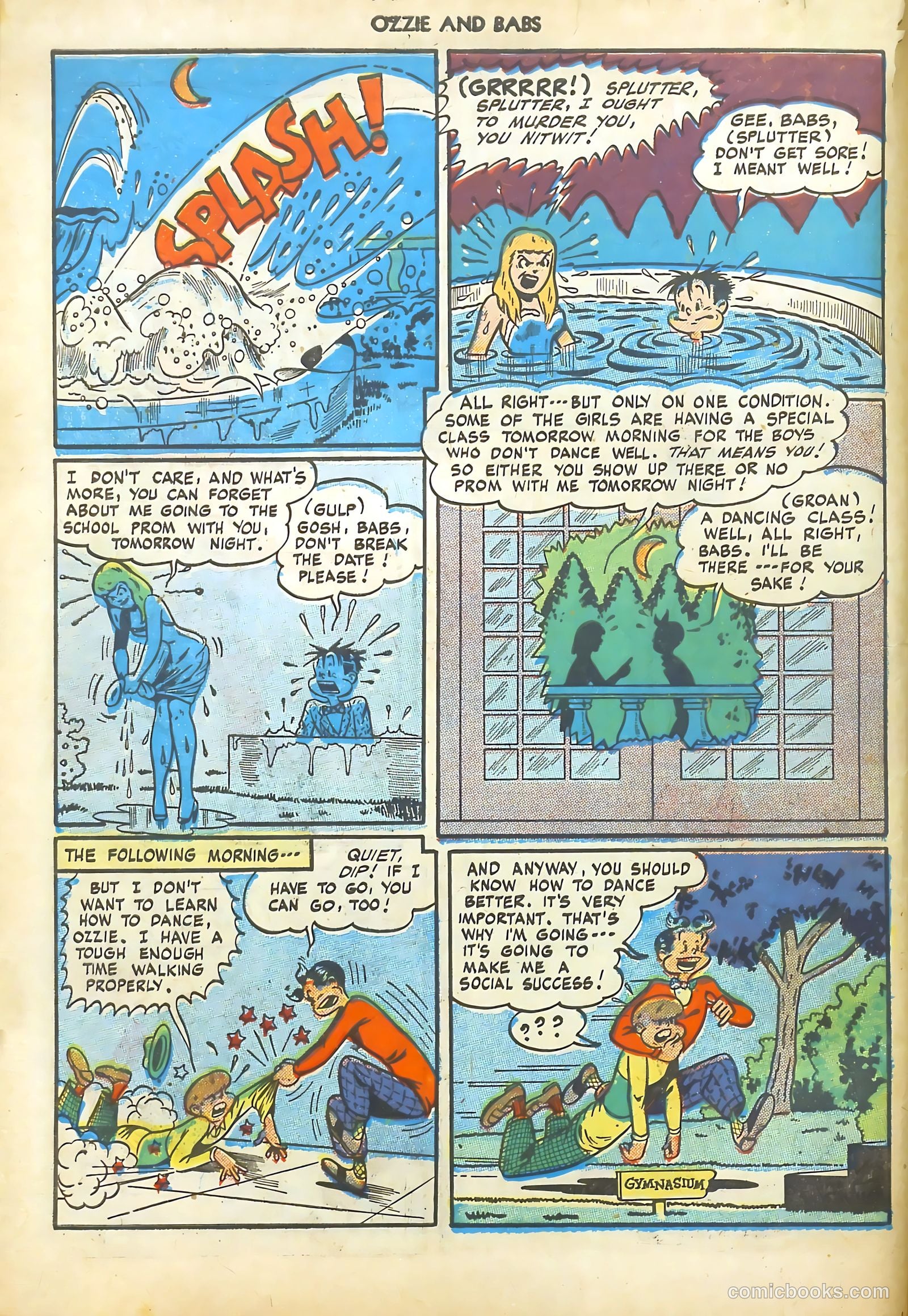 Ozzie and Babs #11 (1949) — page 6 of 52