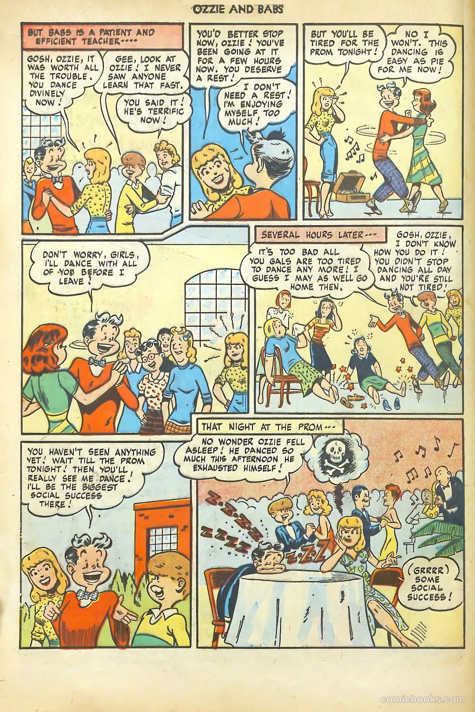Ozzie and Babs #11 (1949) — page 12 of 52