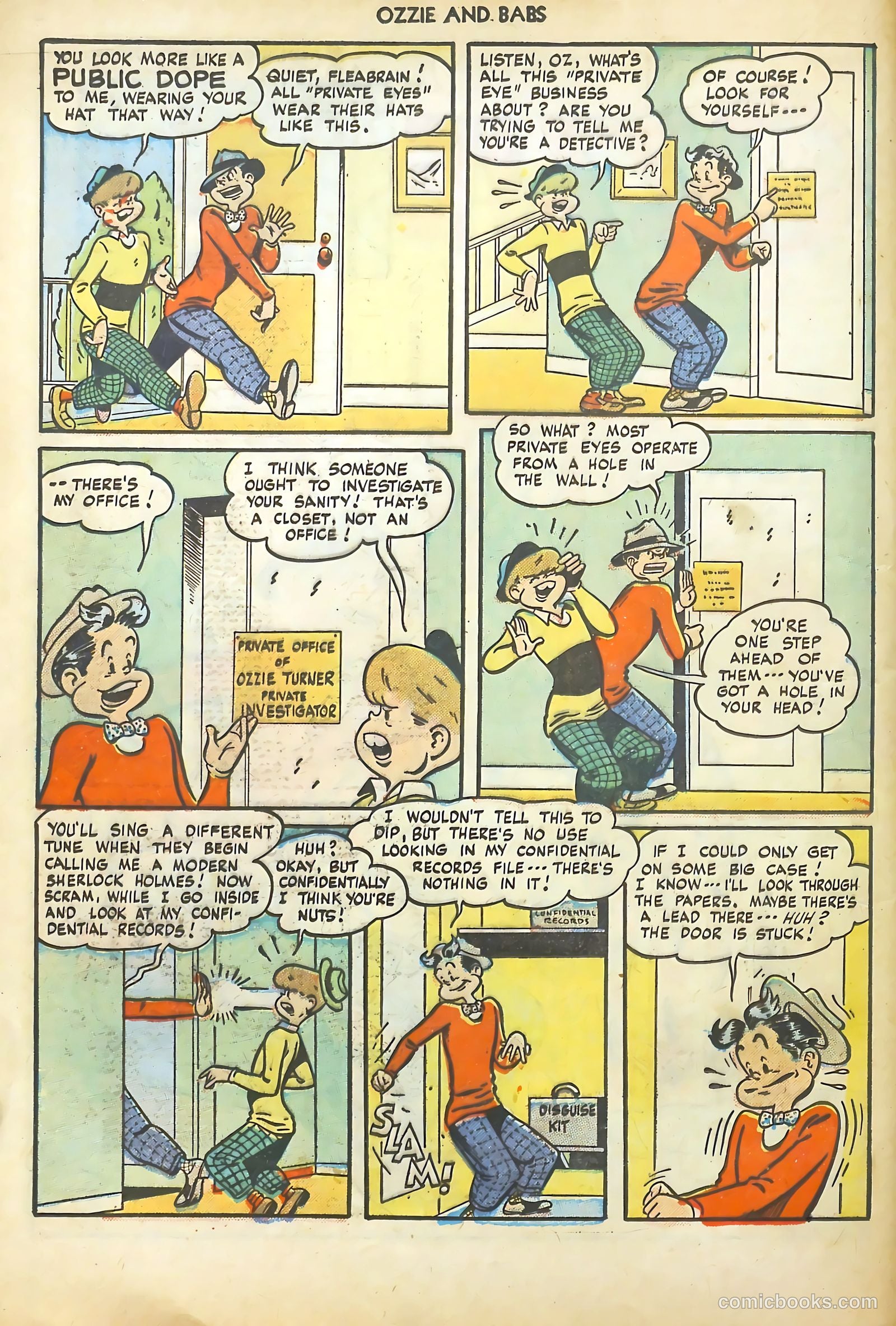 Ozzie and Babs #11 (1949) — page 16 of 52