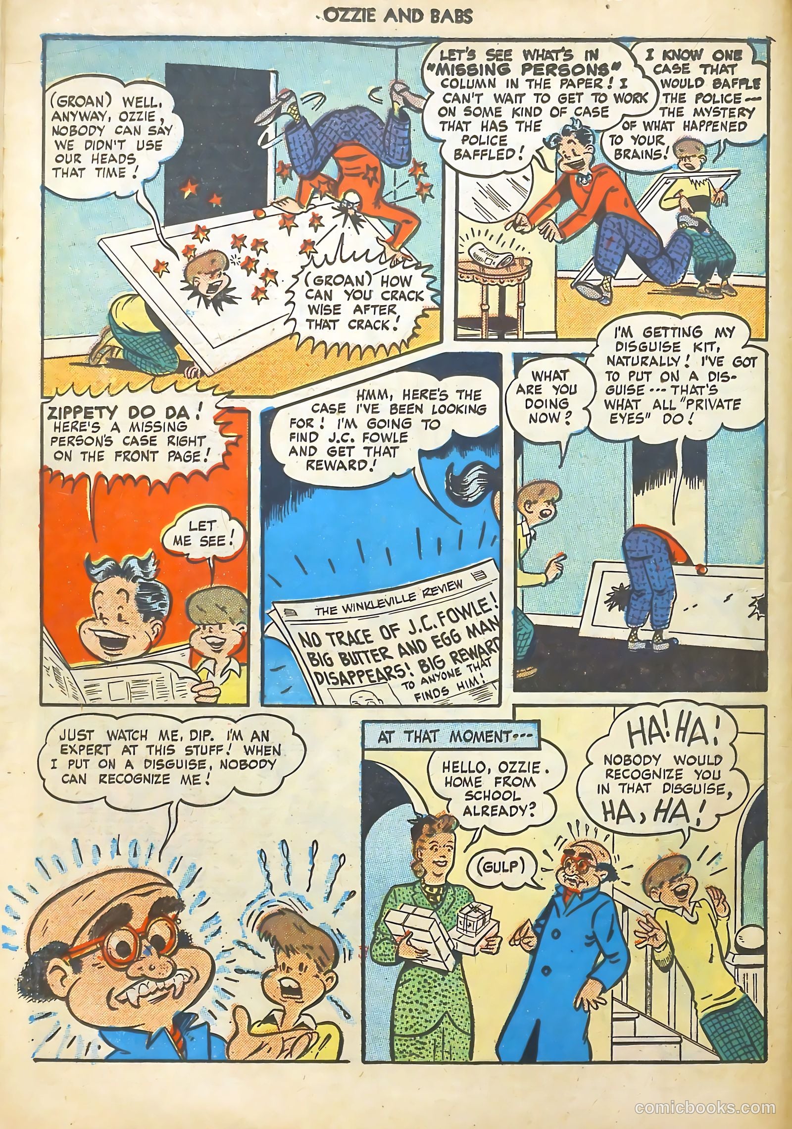 Ozzie and Babs #11 (1949) — page 18 of 52