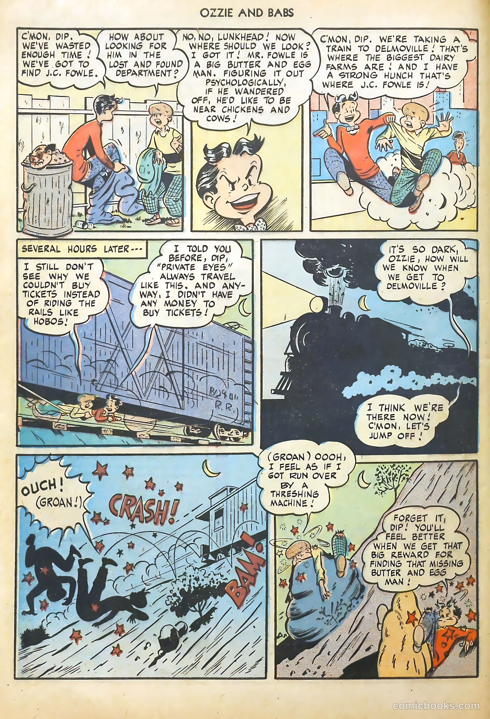 Ozzie and Babs #11 (1949) — page 20 of 52