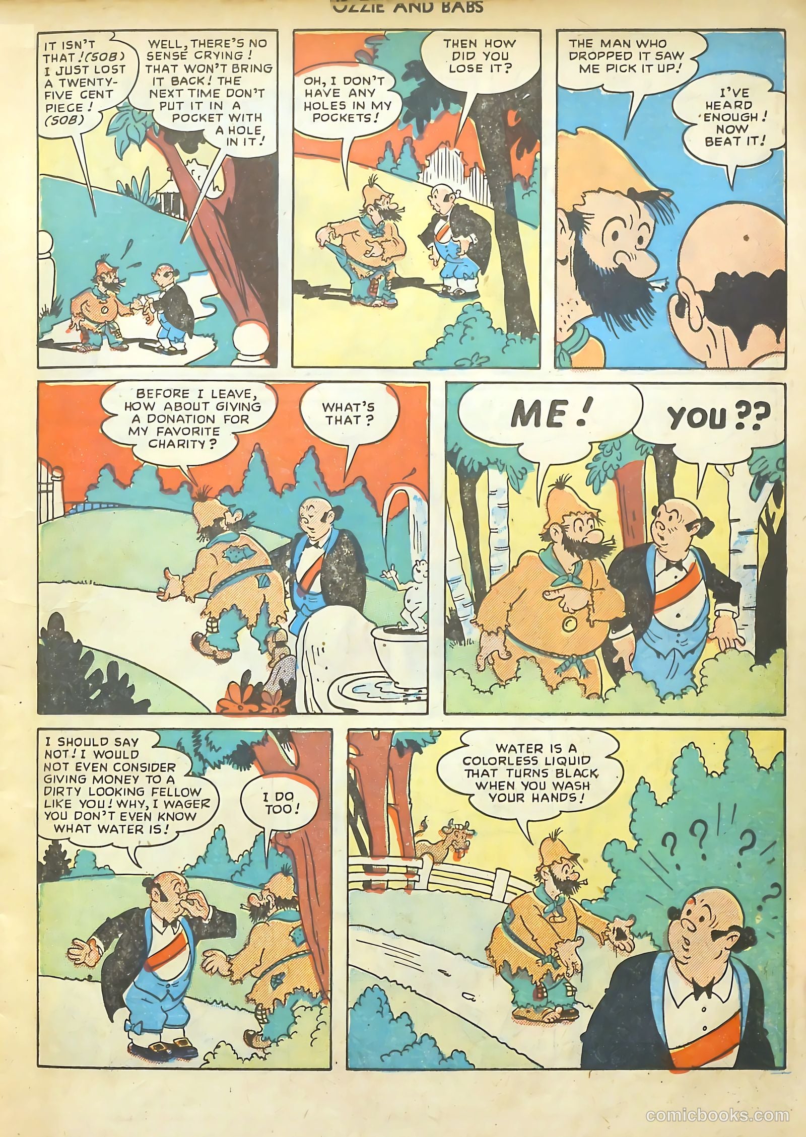 Ozzie and Babs #11 (1949) — page 23 of 52