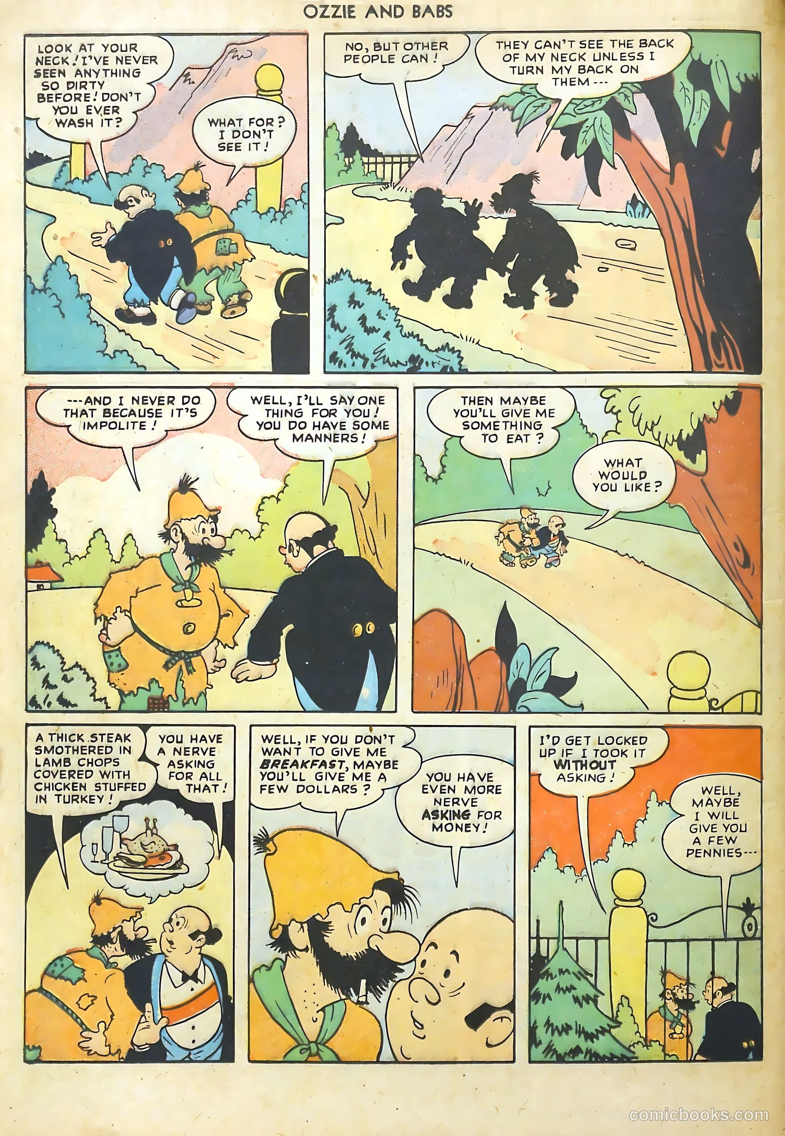 Ozzie and Babs #11 (1949) — page 24 of 52