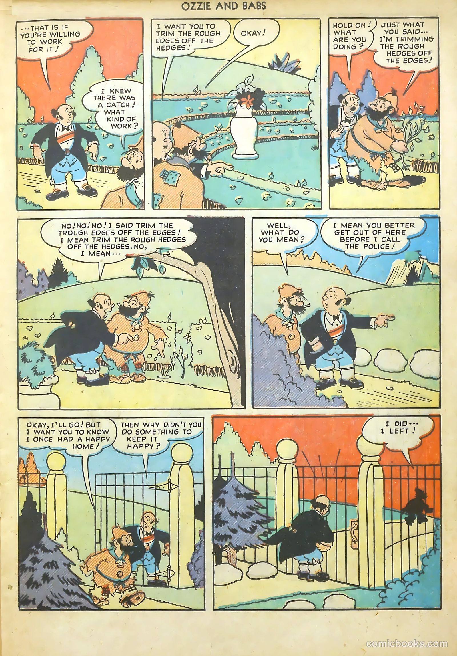 Ozzie and Babs #11 (1949) — page 25 of 52