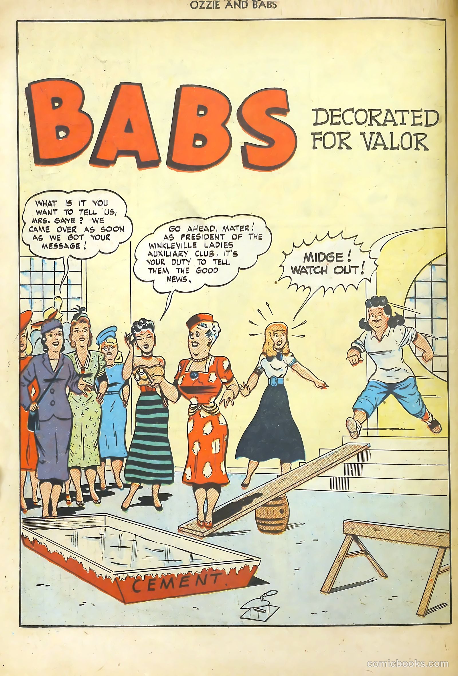Ozzie and Babs #11 (1949) — page 26 of 52