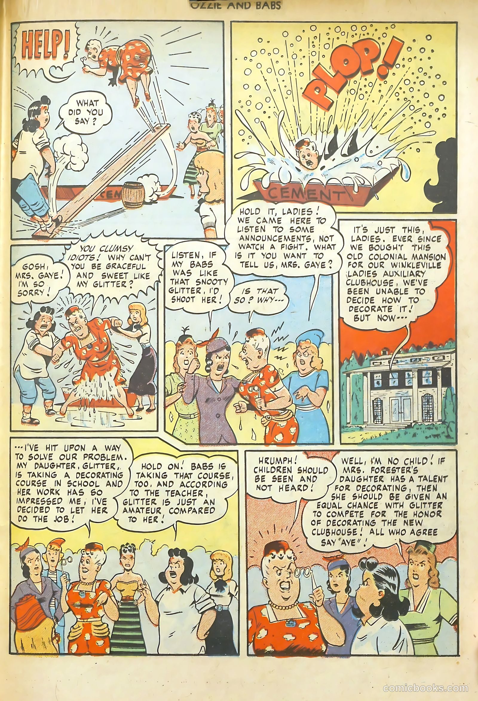 Ozzie and Babs #11 (1949) — page 27 of 52