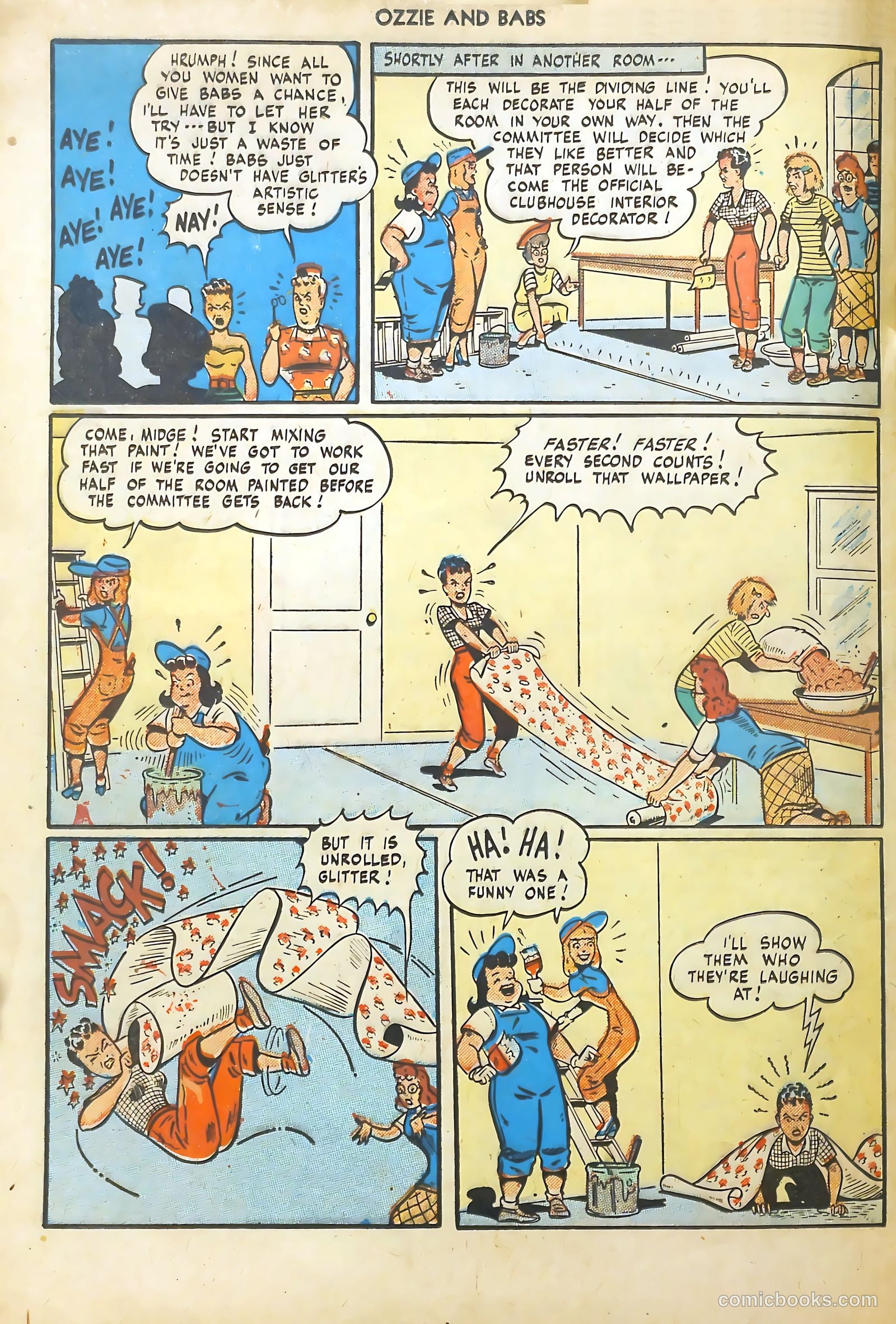 Ozzie and Babs #11 (1949) — page 28 of 52