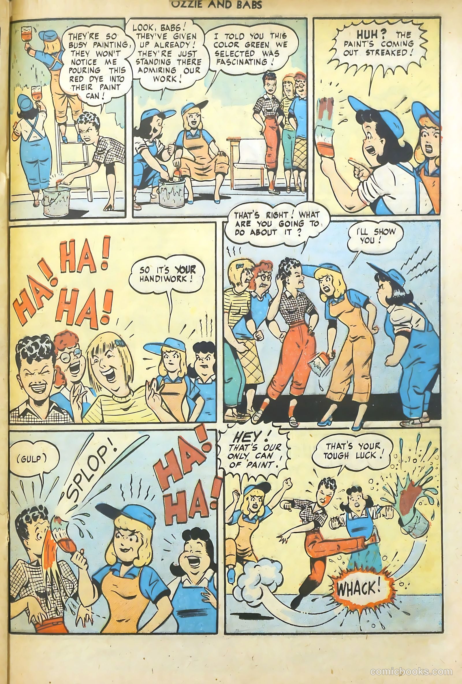 Ozzie and Babs #11 (1949) — page 29 of 52
