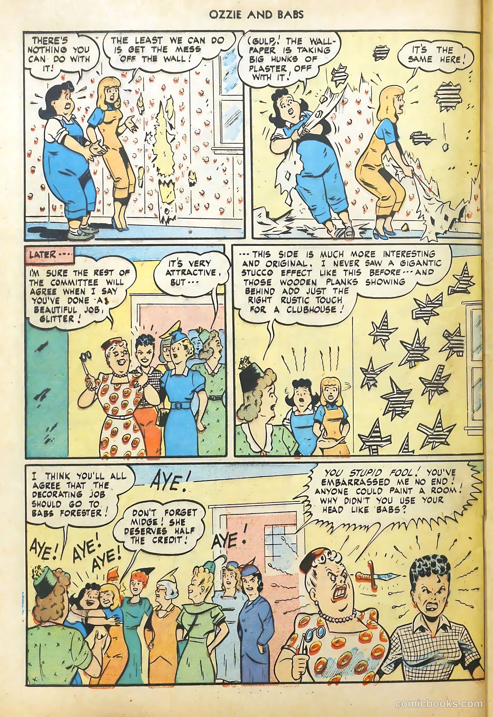 Ozzie and Babs #11 (1949) — page 32 of 52